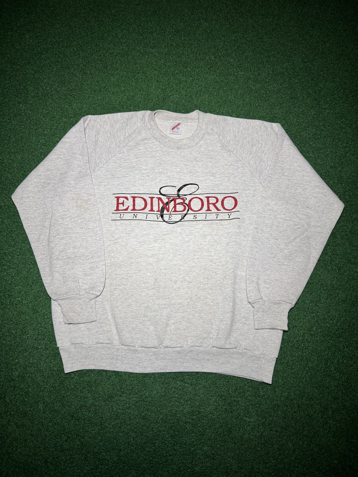 Jerzees Edinboro University Vintage 90s XL 23x26 Sweatshirt Size US XL / EU 56 / 4 - 1 Thumbnail