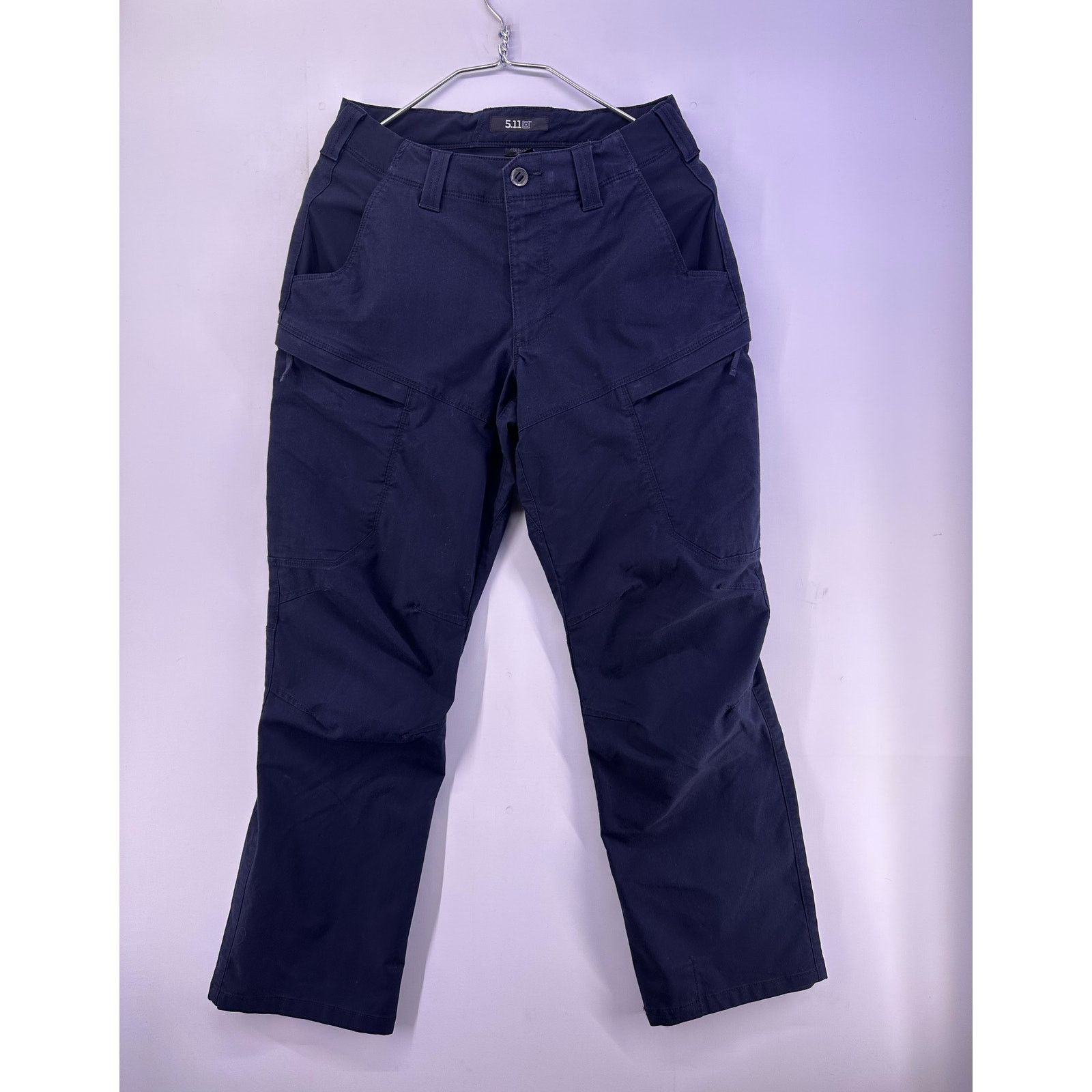5.11 5.11 Tactical Pants Blue Cargo Ripstop Combat Cotton Sz31/30 Size US 31 - 1 Thumbnail