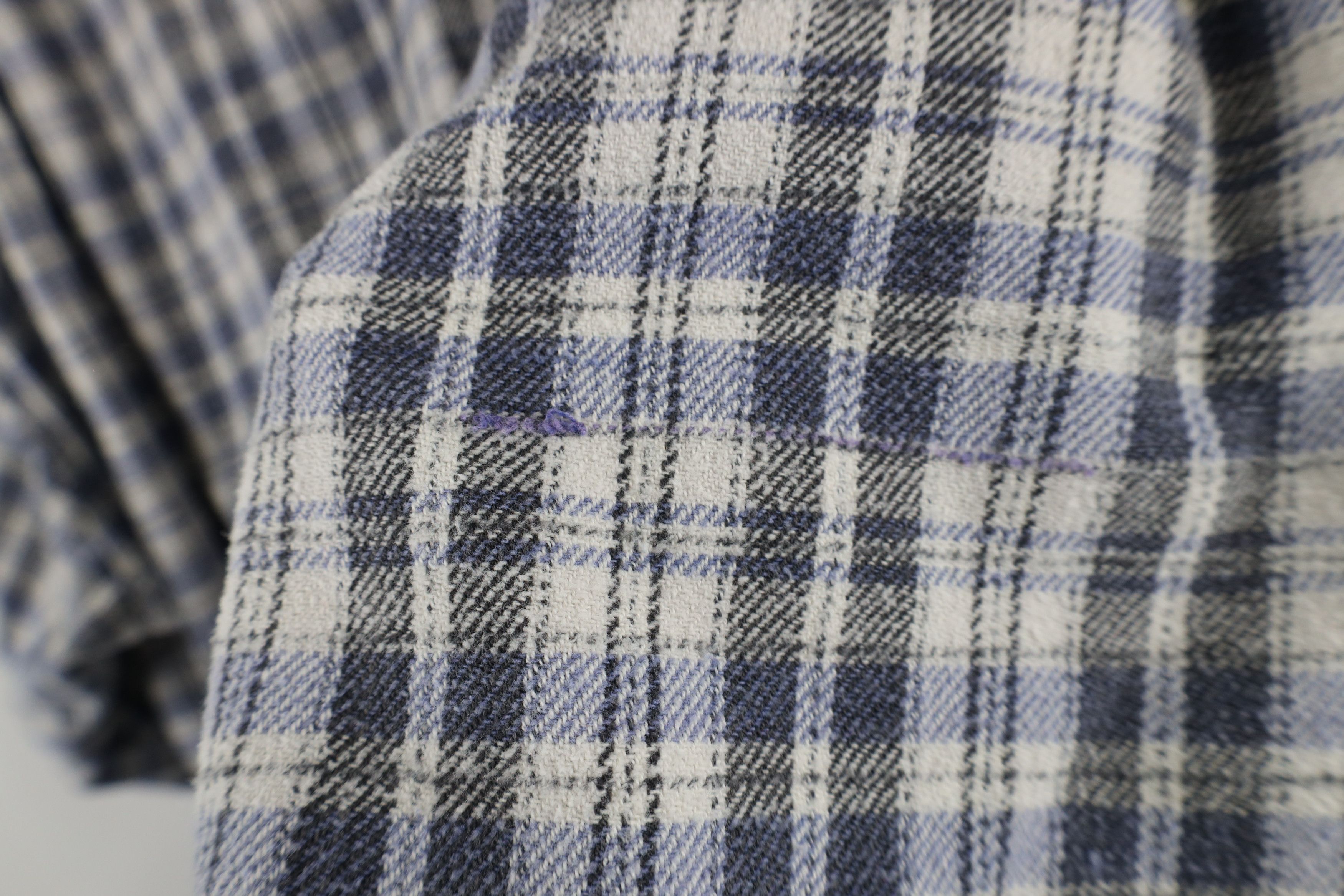 Vintage Vintage 90s Streetwear Flannel Collared Button Shirt Plaid Size US L / EU 52-54 / 3 - 10 Thumbnail