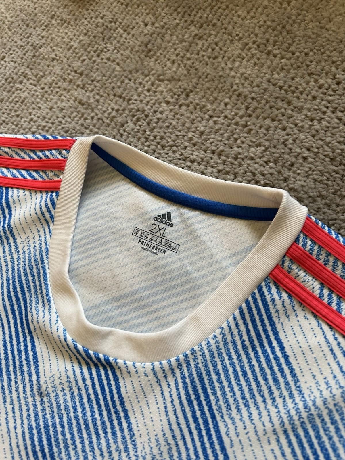 Adidas Adidas Manchester United 2021-2 Football Shirt Soccer Jersey Size US XXL / EU 58 / 5 - 5 Thumbnail