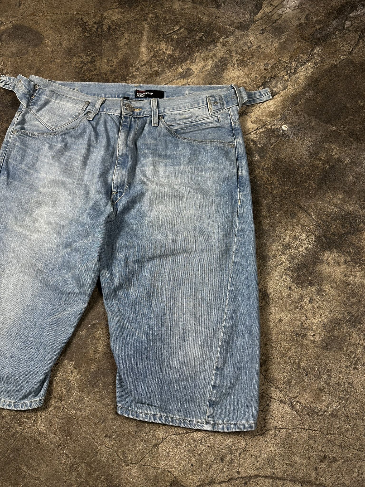Engineered Garments × Levi's Vintage Y2k Levi's Engineered Jeans Shorts Jorts Size US 34 / EU 50 - 3 Thumbnail