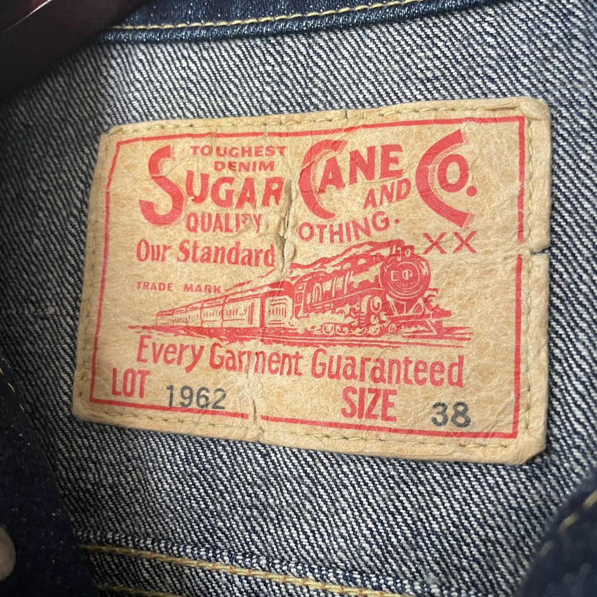 Sugar Cane × Toyo Enterprises Sugarcane 14.25Oz Denim Trucker Jacket Type 3 Model 1962 Size US M / EU 48-50 / 2 - 7 Thumbnail