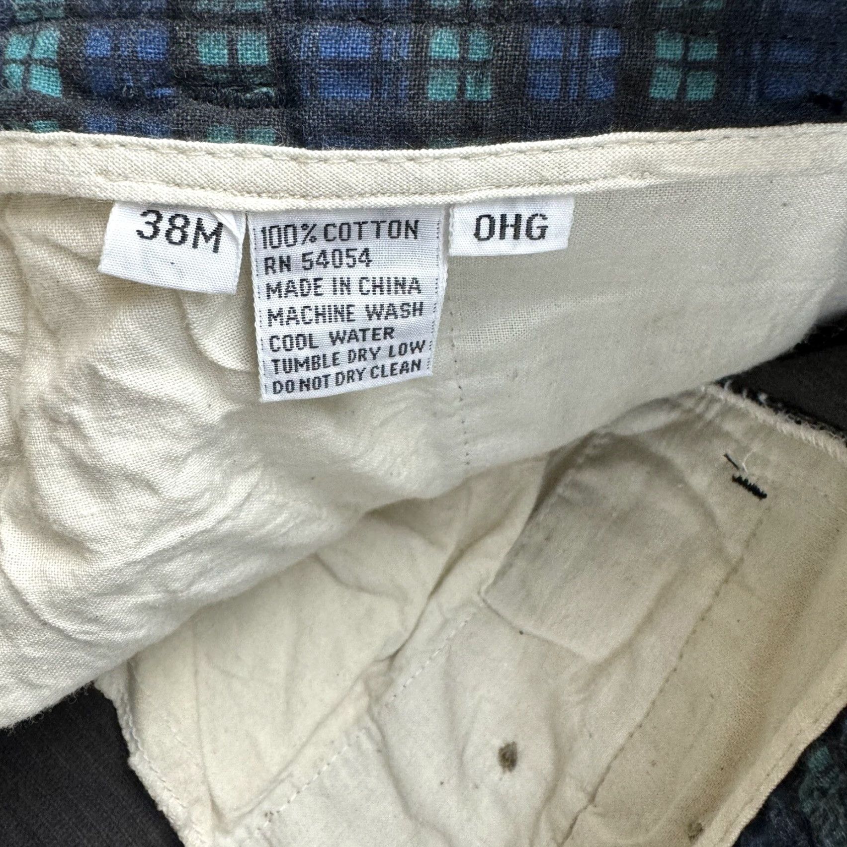 Bugle Boy VINTAGE Bugle Boy Pants Corduroy Relaxed Straight 38x32 Men Black 90s Y2K Hipster Chino / Vintage Mens Pants Size US 38 / EU 54 - 6 Thumbnail