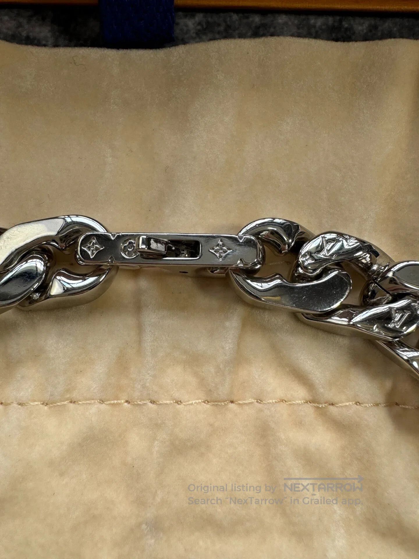 Louis Vuitton Louis Vuitton Cuban Link Chain| Size ONE SIZE - 5 Thumbnail