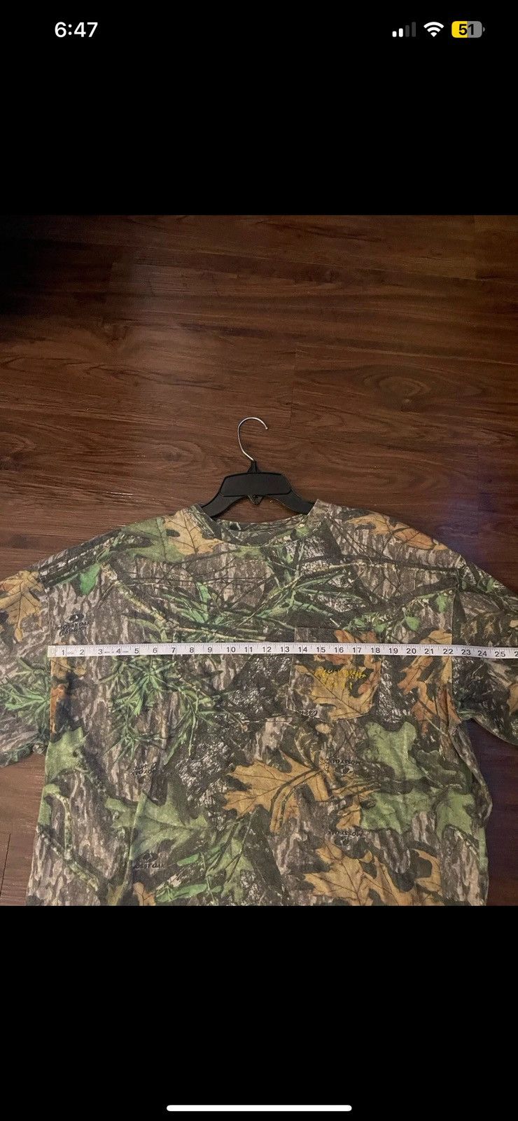 Jerzees × Vintage VTG Jerzees LARGE Mossy Oak Breakup Camo Long Sleeve Size US XL / EU 56 / 4 - 8 Thumbnail