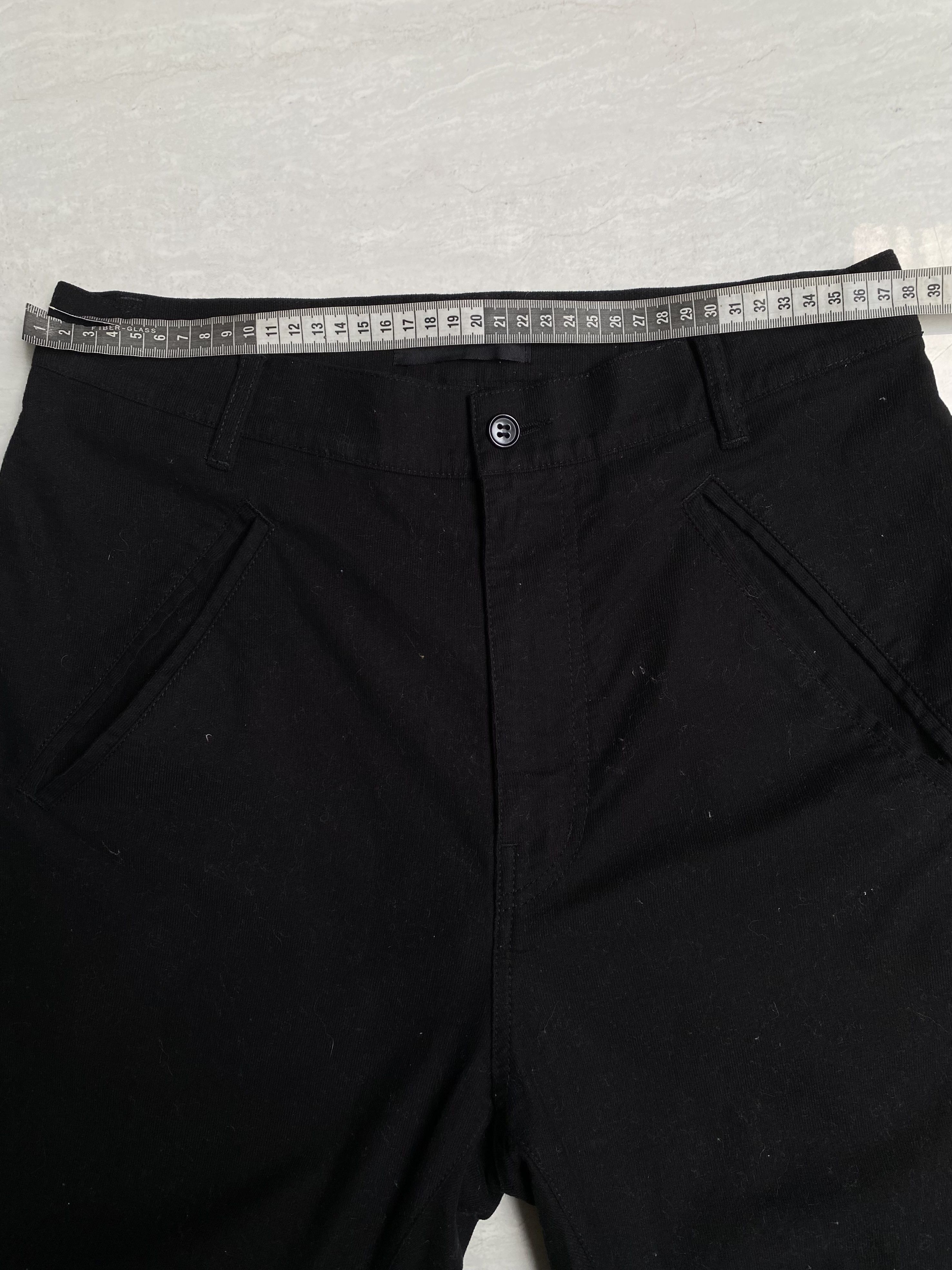 Zucca ZUCCA Issey Miyake Black Zipper Bondage Pants Size US 28 / EU 44 - 4 Thumbnail