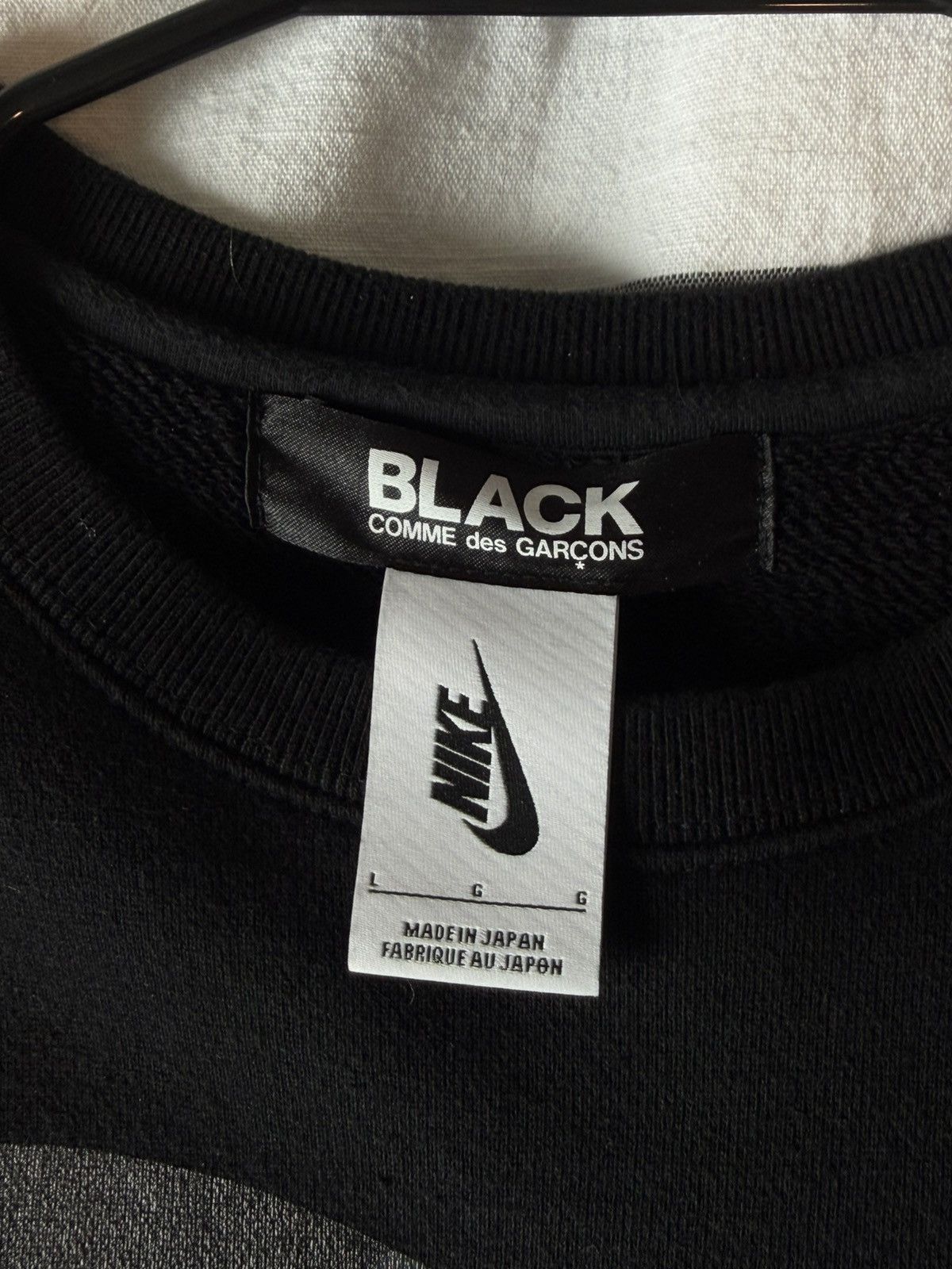 Comme des Garcons × Nike Comme des Garcons BLACK NIKE crewneck Size US L / EU 52-54 / 3 - 3 Thumbnail