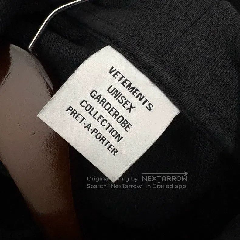 Vetements Vetements Black Sweatshirt Size US L / EU 52-54 / 3 - 3 Thumbnail