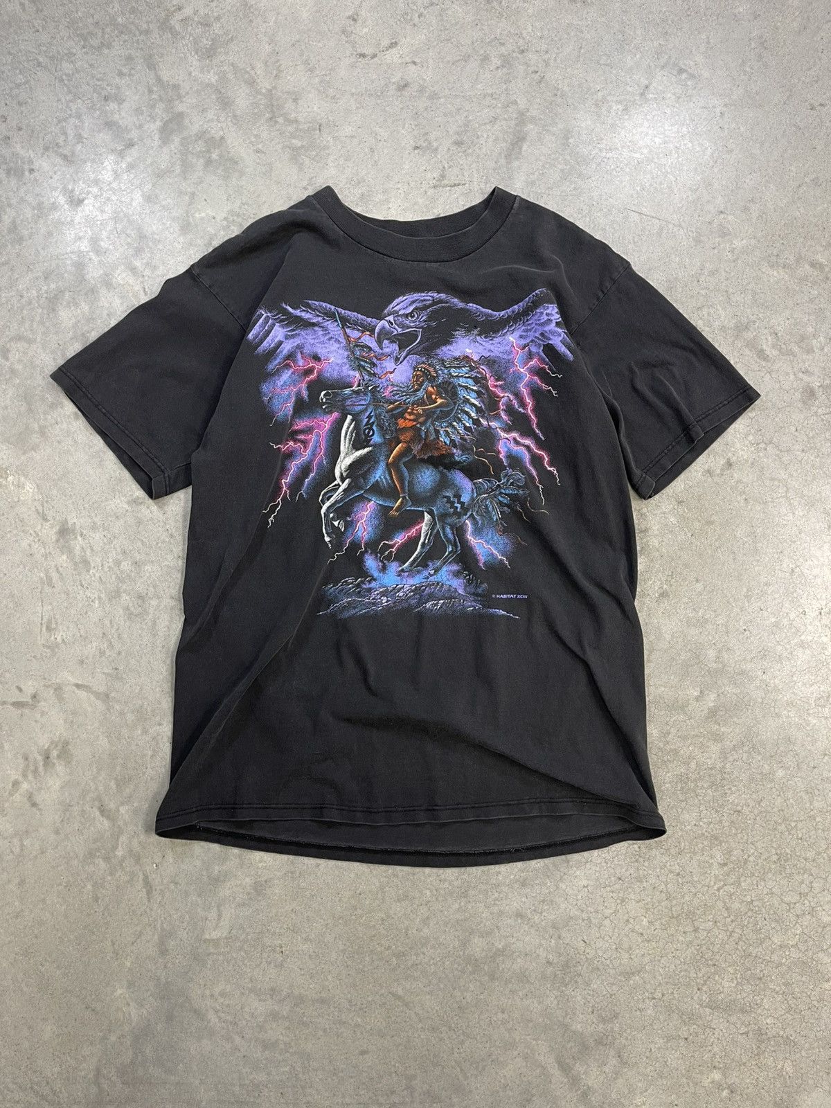 Crazy Habitat Native Lightning Nature Tee Shirt