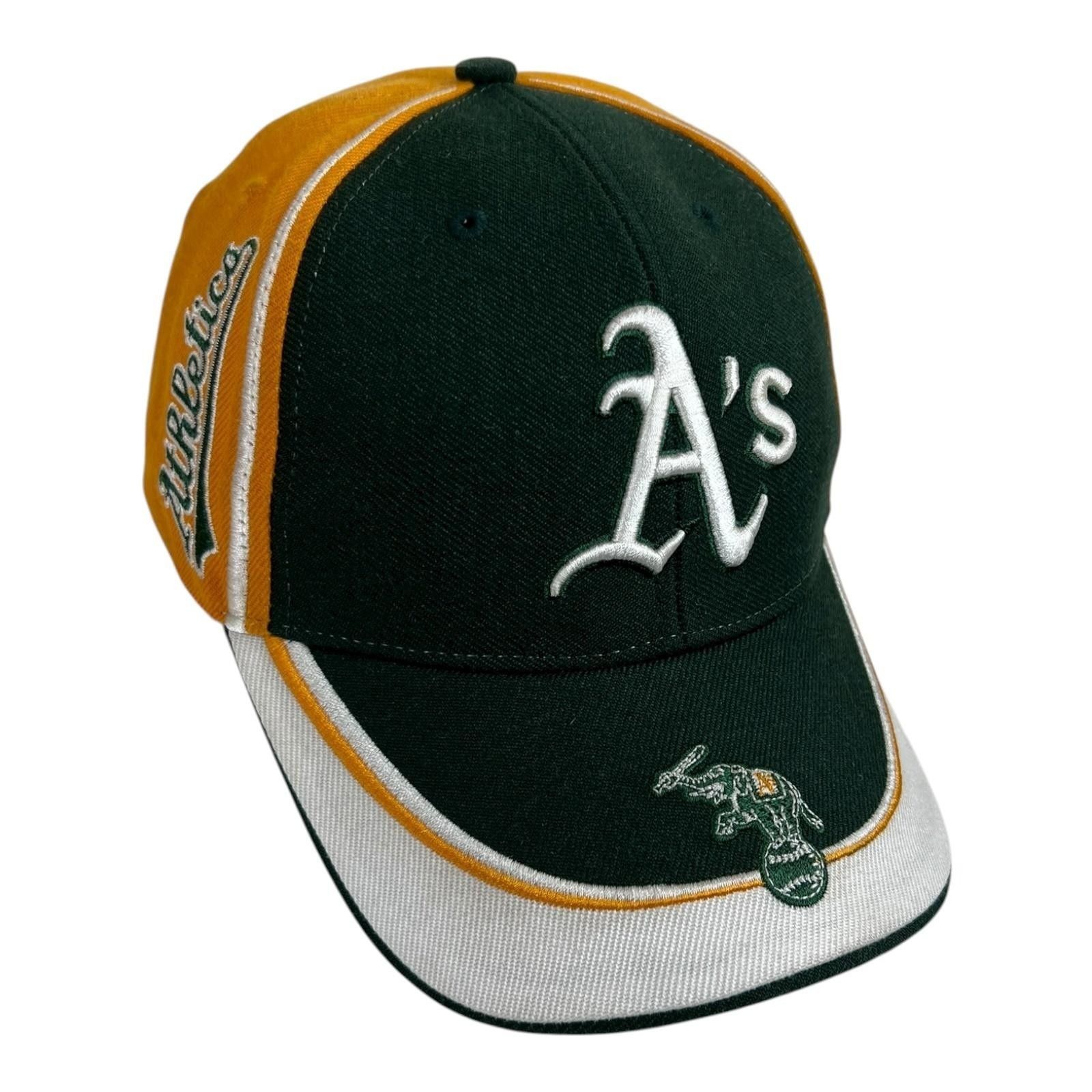 Other Vintage Oakland Athletics Hat Cap Strap Back Hook & Loop Sto Size ONE SIZE - 1 Thumbnail