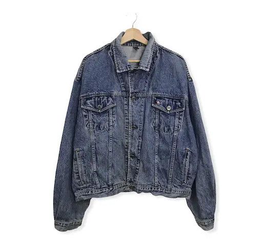 Gap Vintage Gap Trucker Denim Jacket 🧥 Size US XL / EU 56 / 4 - 1 Thumbnail