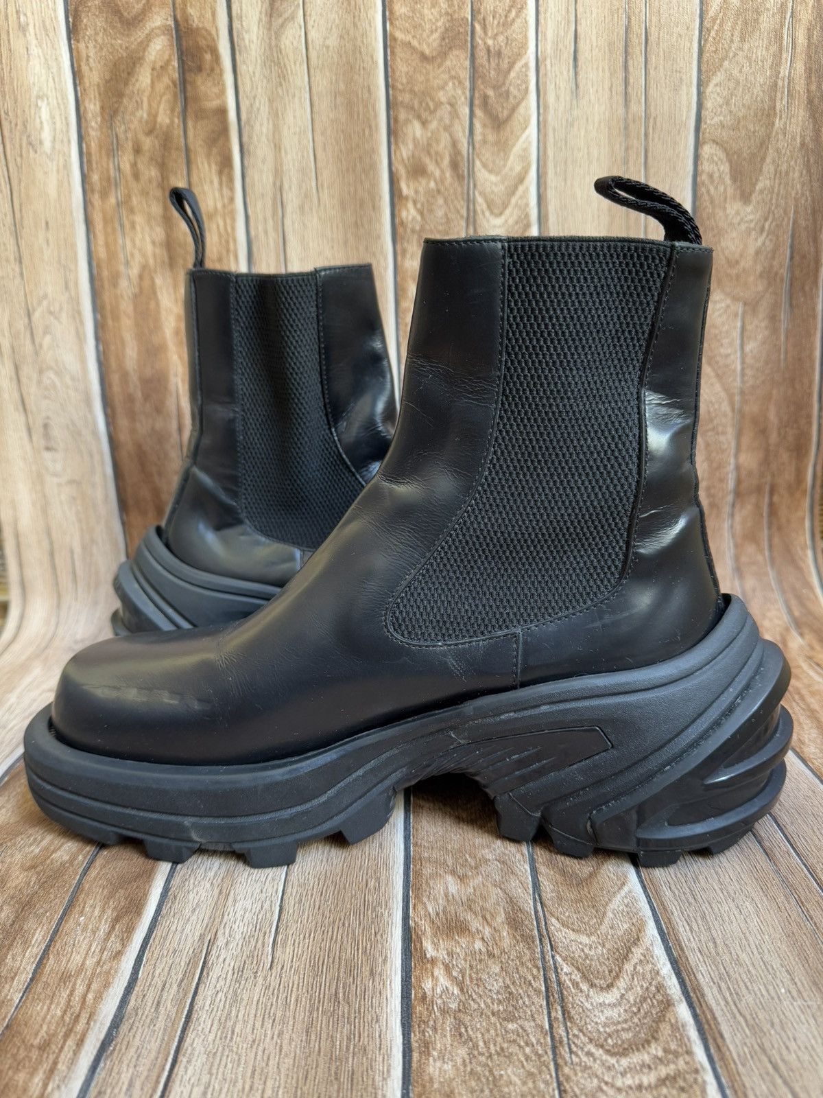 1017 ALYX 9SM × Alyx × MMW Removable sole chelsea boots Size US 7.5 / EU 40-41 - 5 Thumbnail