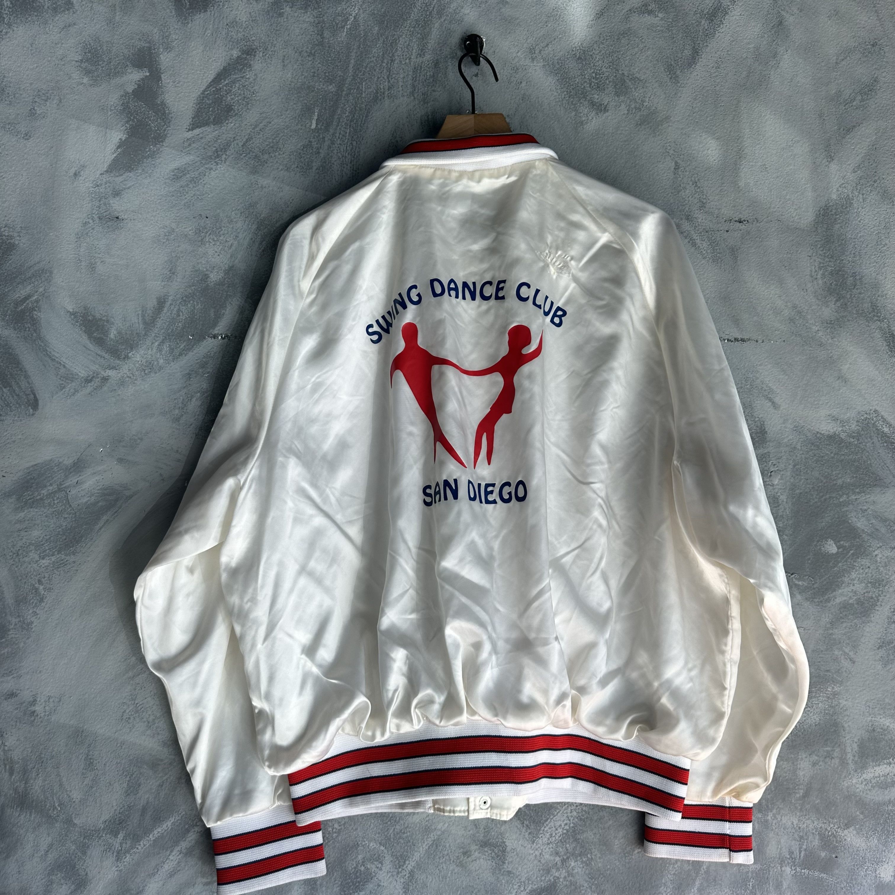 Other Vintage Swing Dance Club Satin Jacket Men XL Aristo Jac Size US XL / EU 56 / 4 - 4 Thumbnail