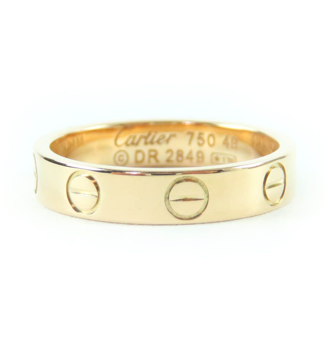 Cartier Cartier Cartier LOVE Ring Au750 Ring Size 49 Precious Metal Ring DR2849 DUTY FREE for USA Size ONE SIZE - 1 Thumbnail