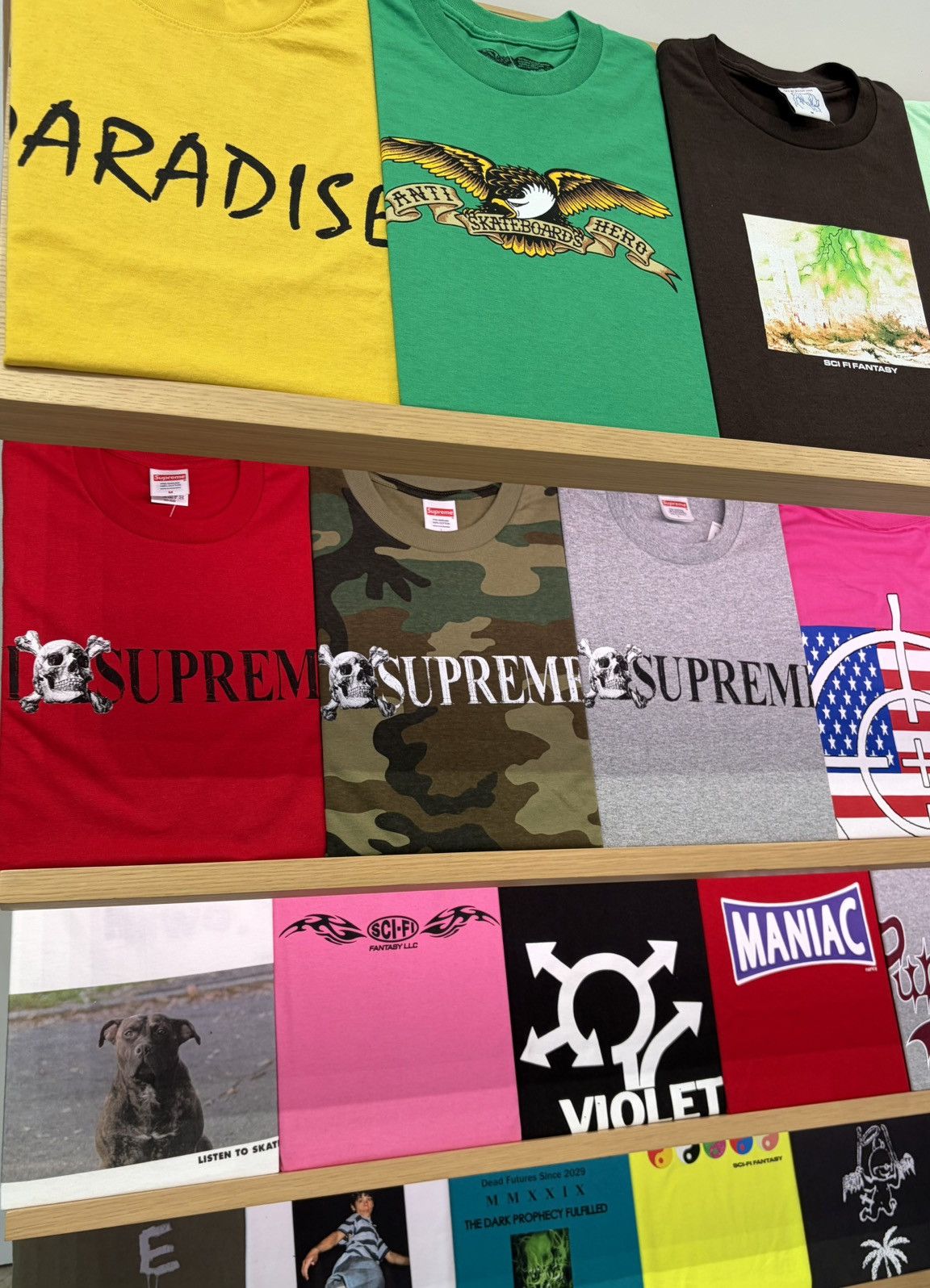 Supreme Supreme Black Skull tee Size US L / EU 52-54 / 3 - 2 Thumbnail