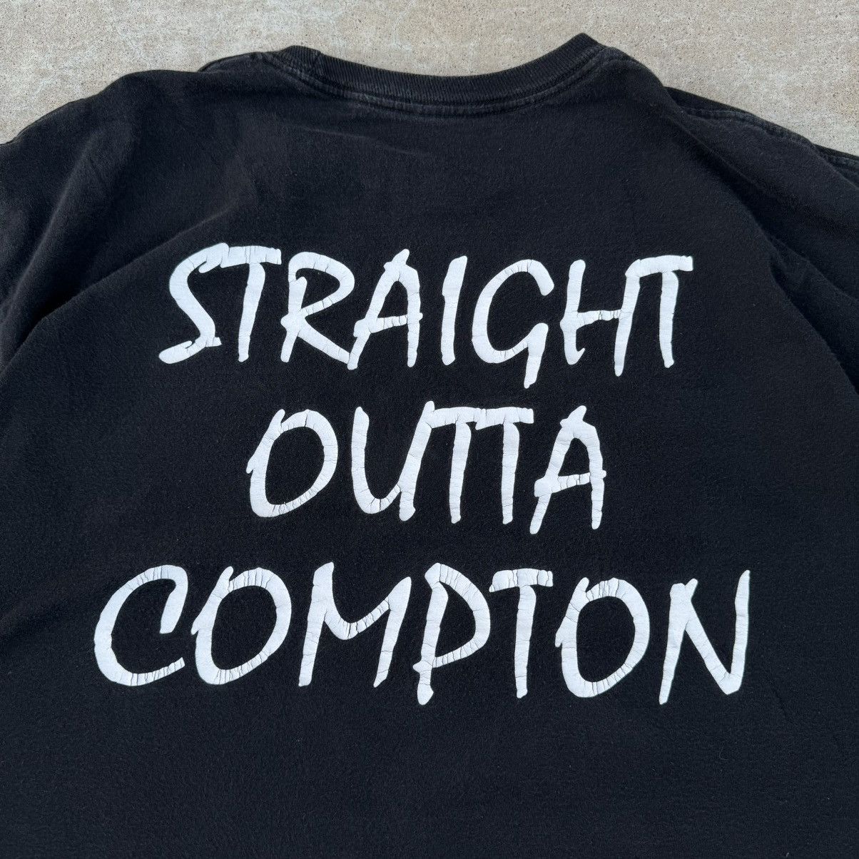 Band Tees × JNCO × Rap Tees Vintage Y2K Black NWA Rap Graphic Tee Baggy Skater Fit Size US XL / EU 56 / 4 - 6 Thumbnail