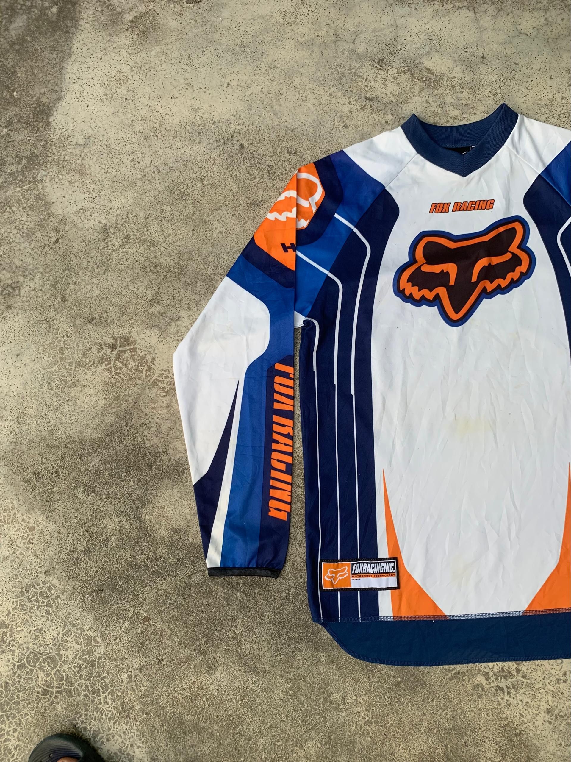 Fox Racing Vintage Fox Racing Motocross Jersey Size US M / EU 48-50 / 2 - 7 Thumbnail