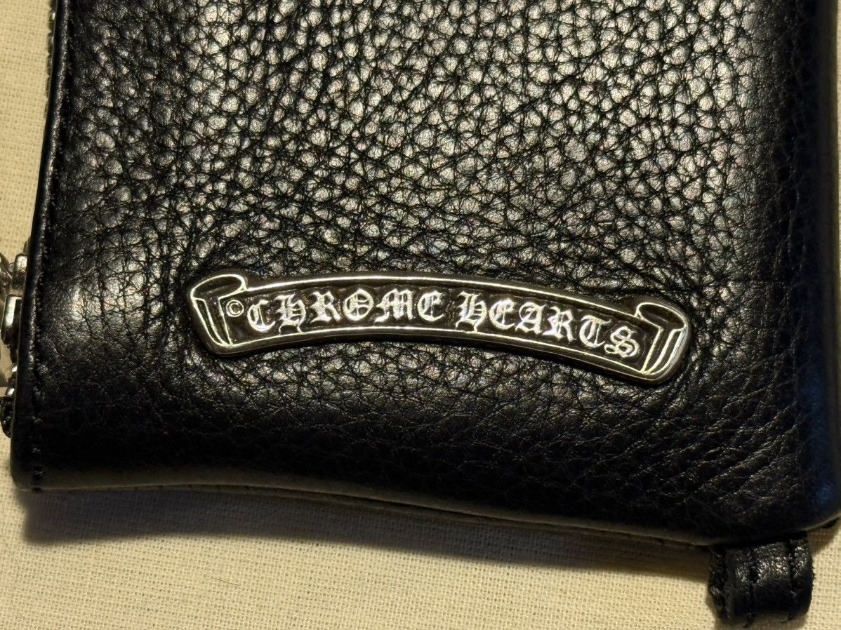 Chrome Hearts Chrome Hearts Cross Patch Zip Wallet Size ONE SIZE - 3 Thumbnail