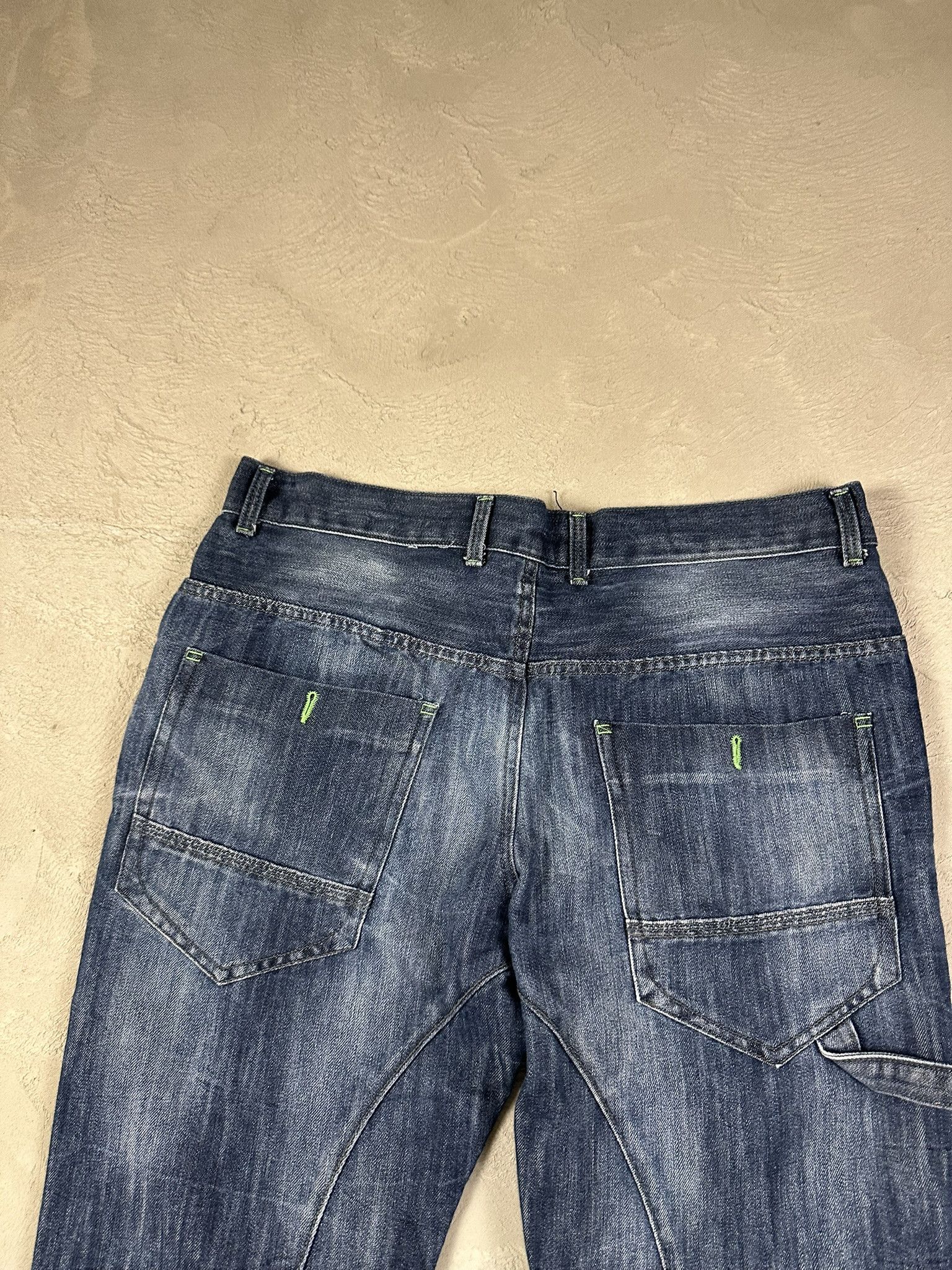 No Fear Vintage Y2k No Fear 3/4 Oversized Jeans Shorts Jorts Size US 36 / EU 52 - 9 Thumbnail
