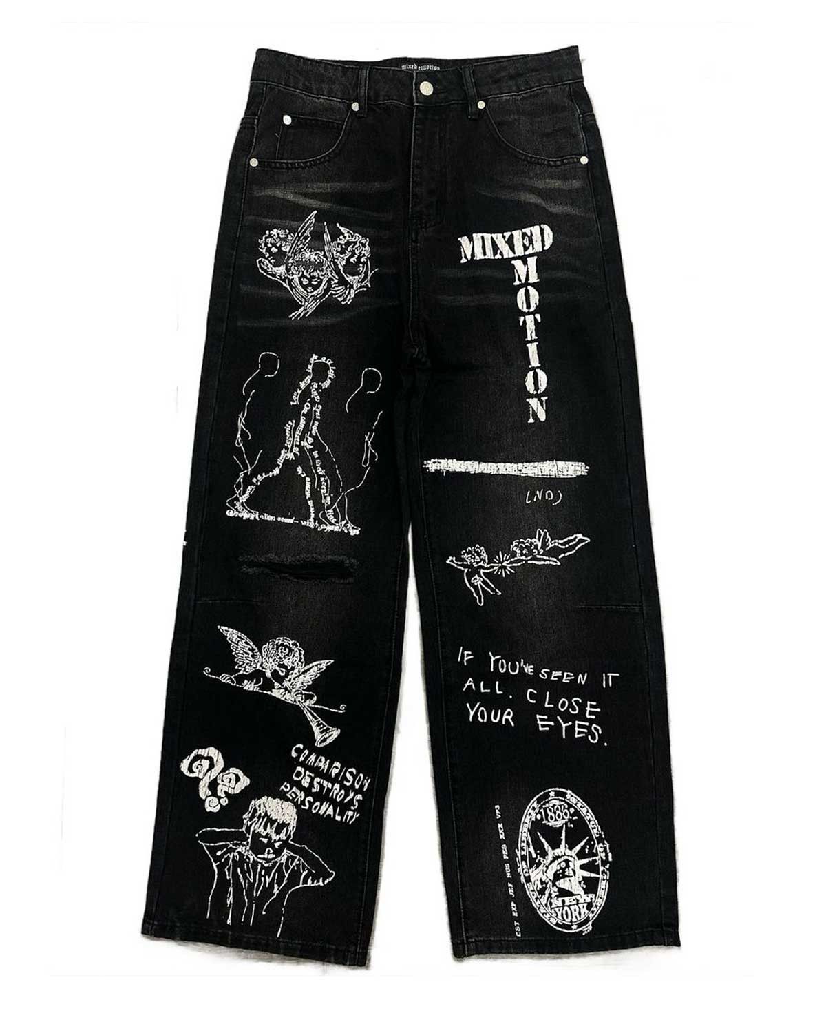 Other Mixed Emotions Canvas Denim Black Size US 30 / EU 46 - 1 Thumbnail