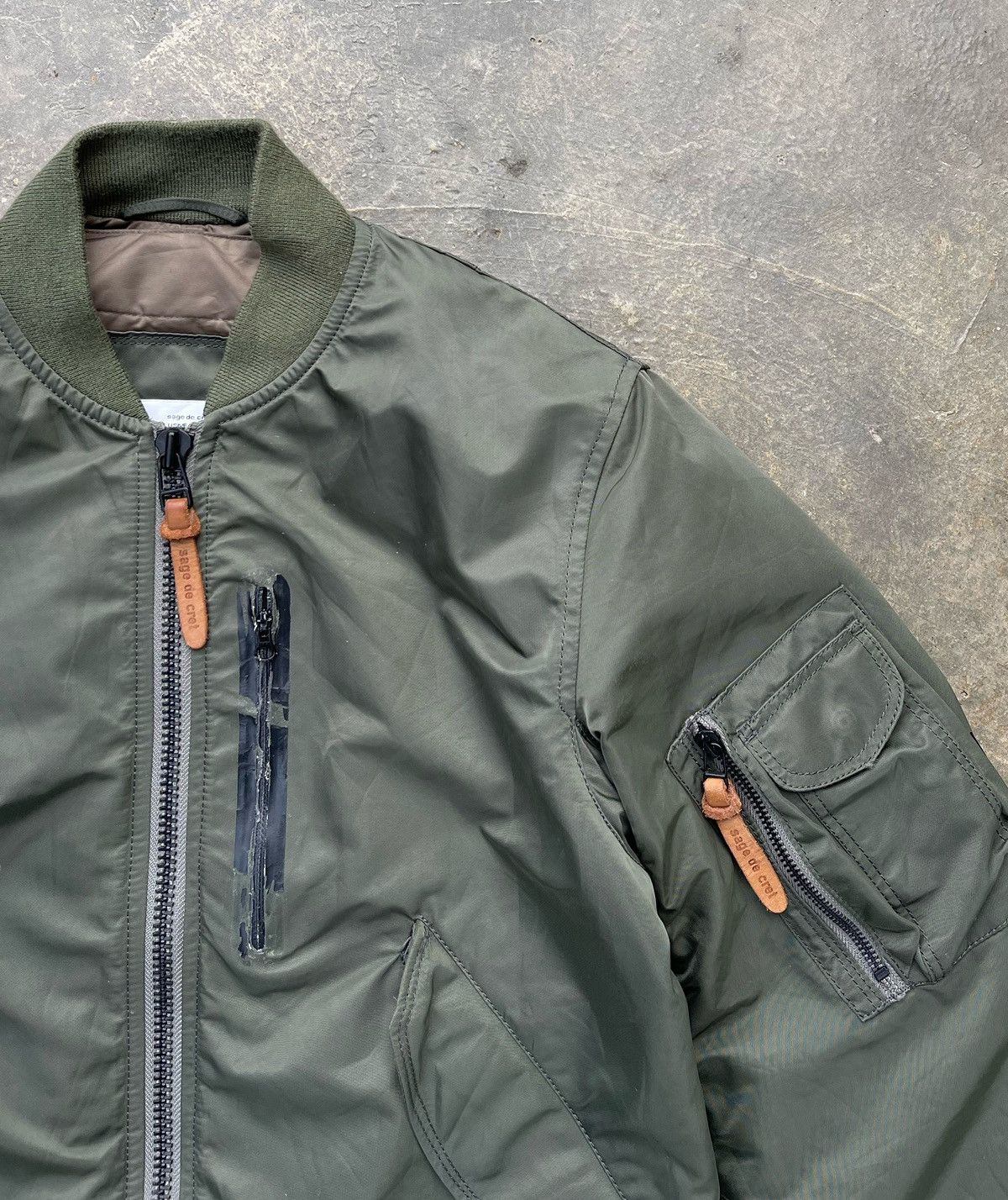 Beams Plus 🔥 Sage De Cret x Goldwin x Beams Plus Flight Bomber Jacket Size US S / EU 44-46 / 1 - 7 Thumbnail