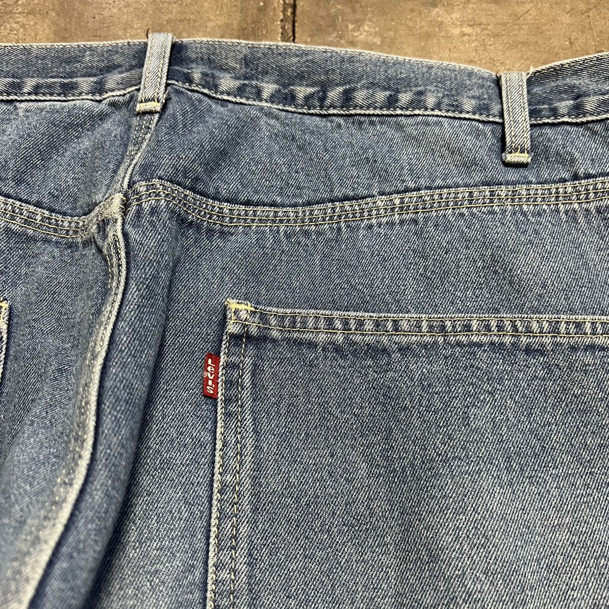 Levi's Vintage Levi Baggy Denim Carpenter Jeans Wide Leg Skater Y2K Size US 36 / EU 52 - 8 Thumbnail