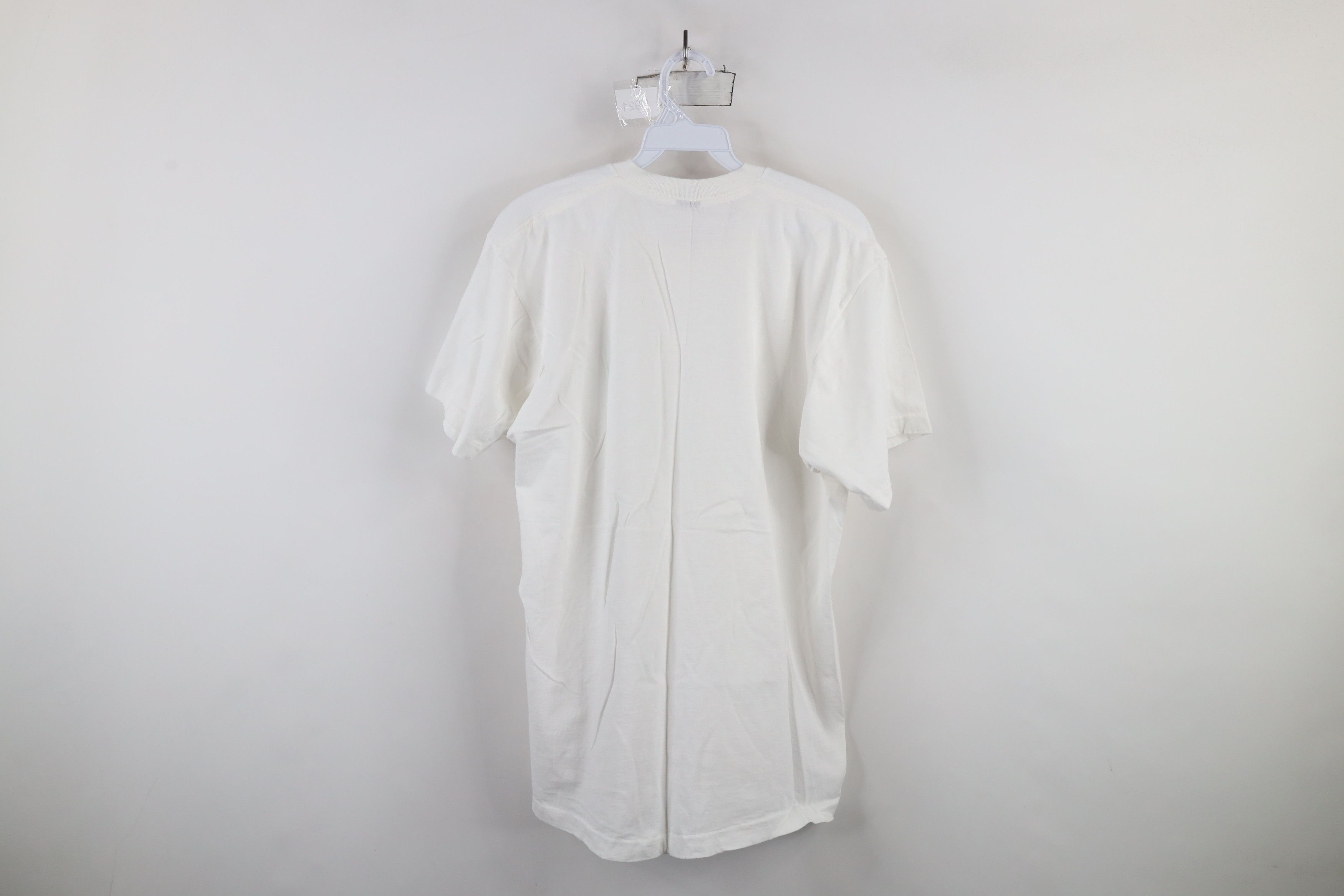 Vintage Vintage 90s Streetwear Cotton Short Sleeve T-Shirt White USA Size US XL / EU 56 / 4 - 8 Thumbnail