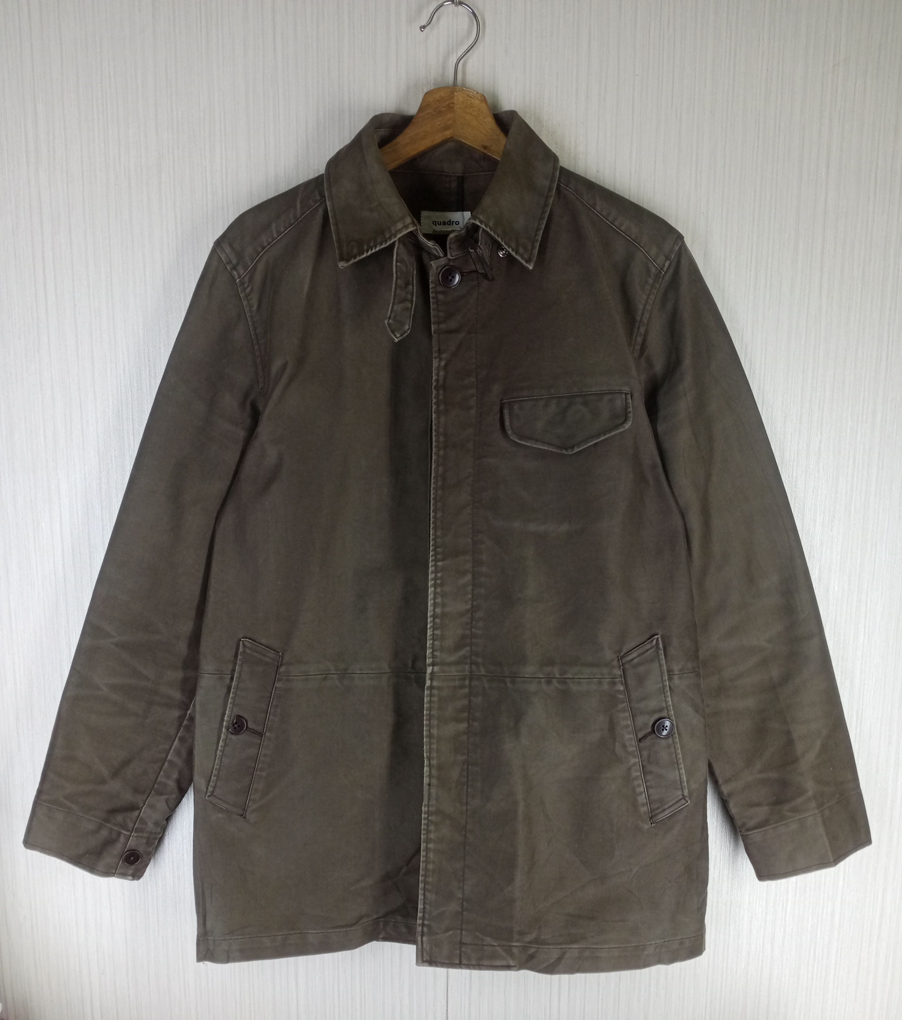45rpm Rare Japanese Brand Quadro Parka Jacket Size US M / EU 48-50 / 2 - 1 Thumbnail