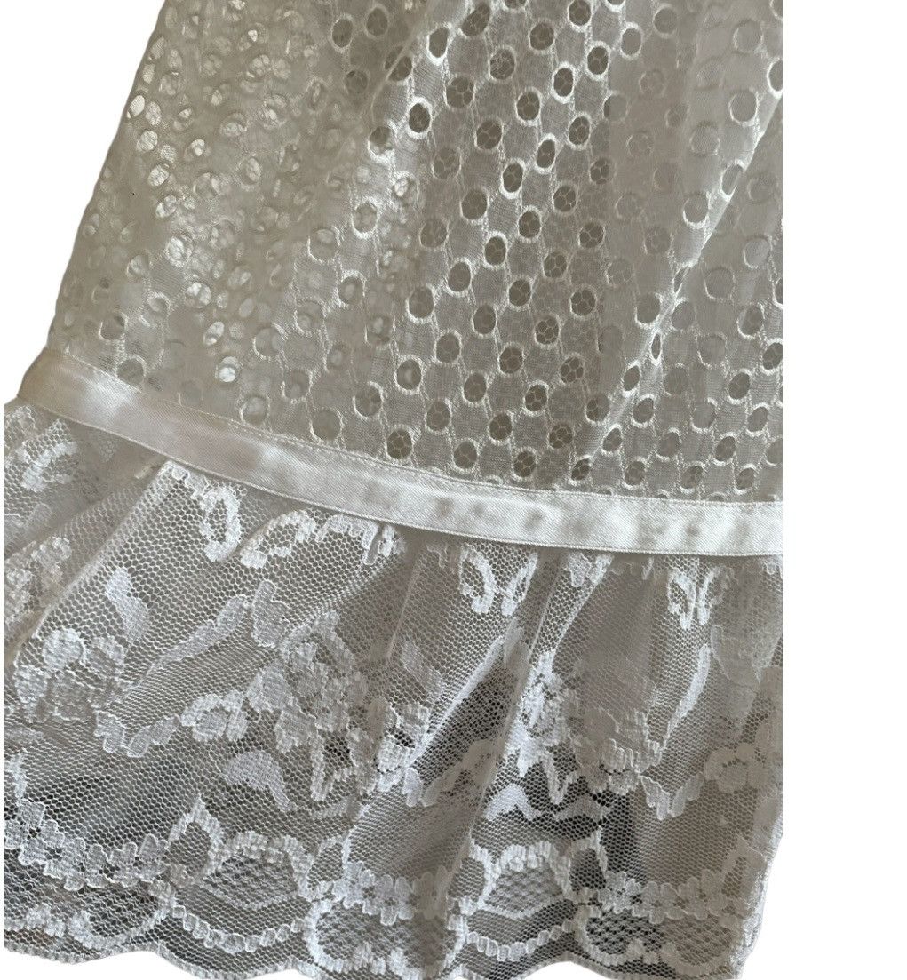 Vintage Romantic underskirt Triple layers, Lace Tulle skirt tutu Size 27" / US 4 / IT 40 - 6 Thumbnail