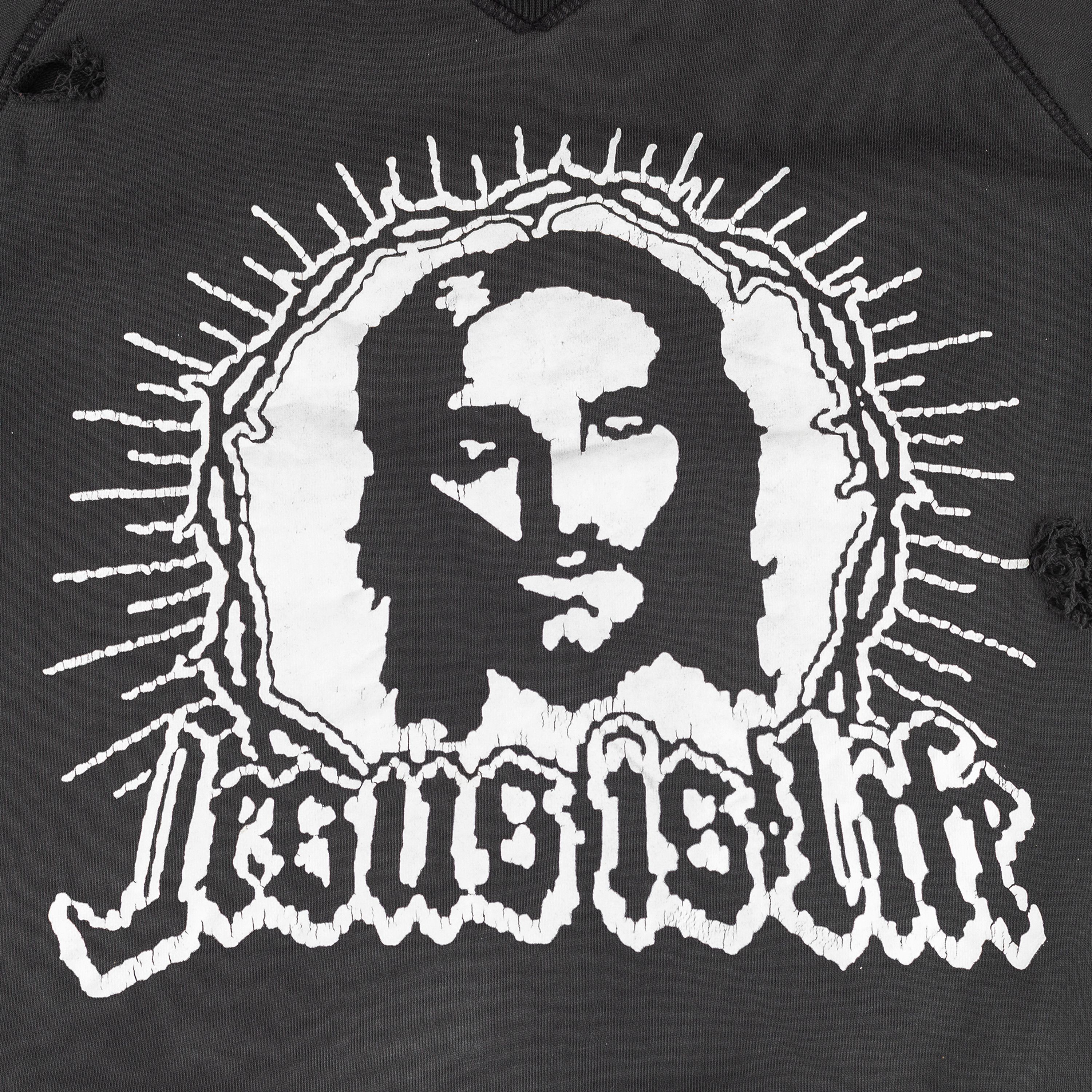 Dsquared2 DSQUARED2 “Jesus Is Life” Black Sweatshirt Top (XL) Size US XL / EU 56 / 4 - 2 Thumbnail