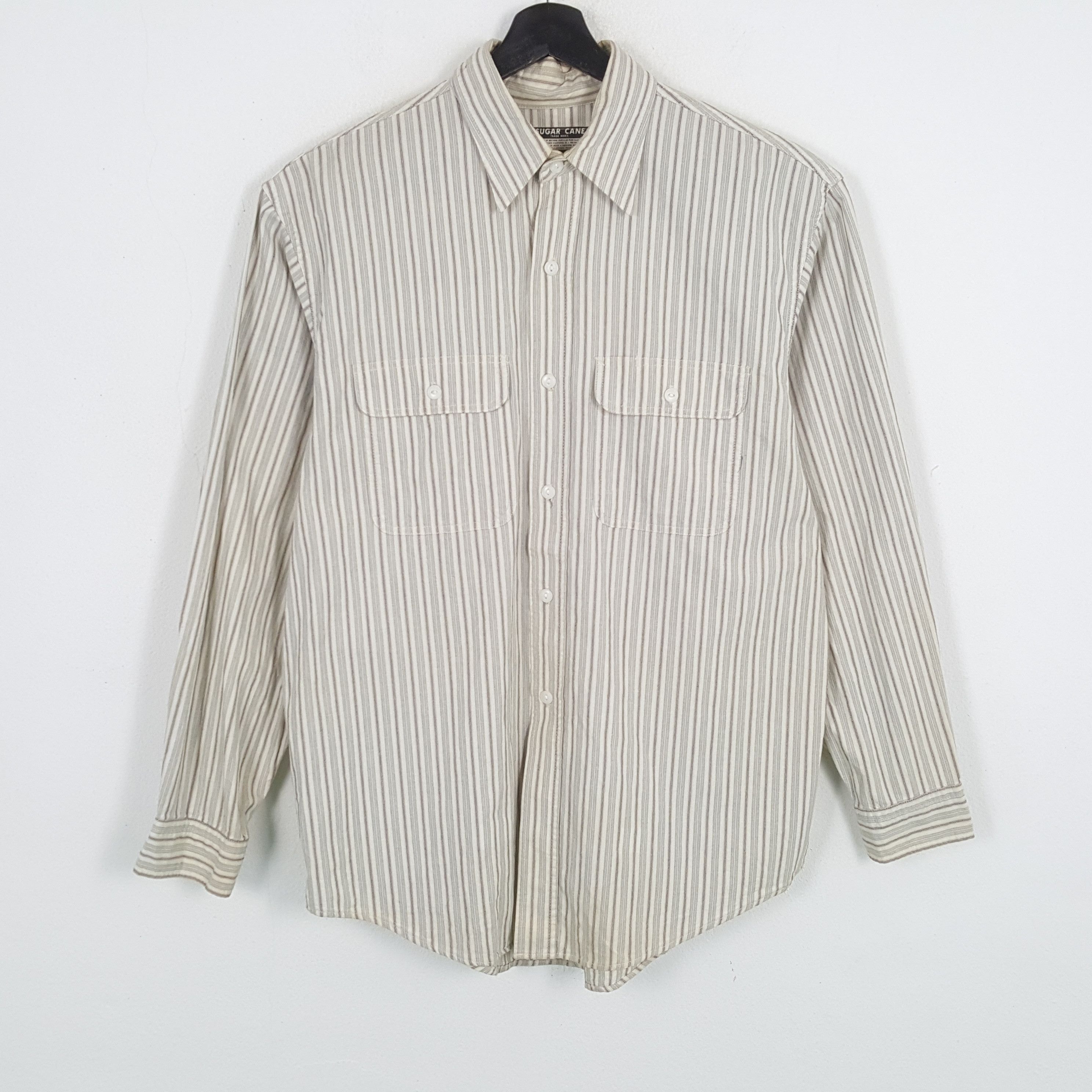 Sugar Cane × Vintage SUGAR CANE Japanese Brand Casual Style Shirt Size US L / EU 52-54 / 3 - 1 Thumbnail