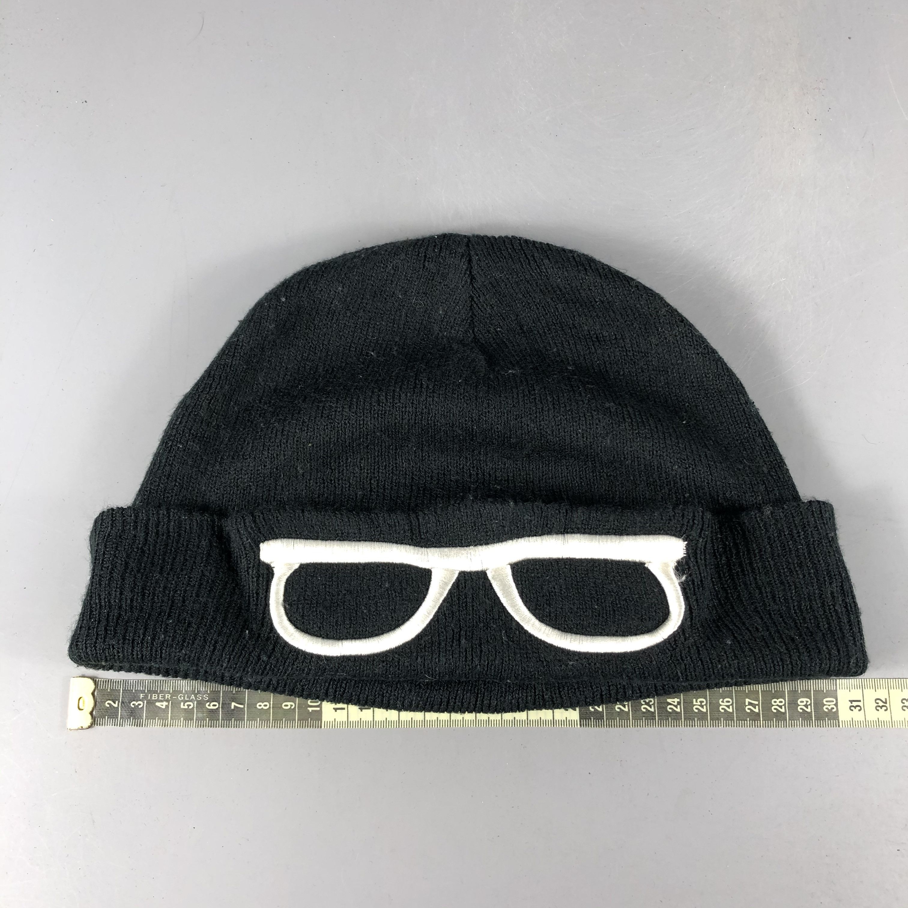 Japanese Brand × Vintage Sunglassses Black Beanie Snow Hat Snow Cap -D899 Size ONE SIZE - 3 Thumbnail