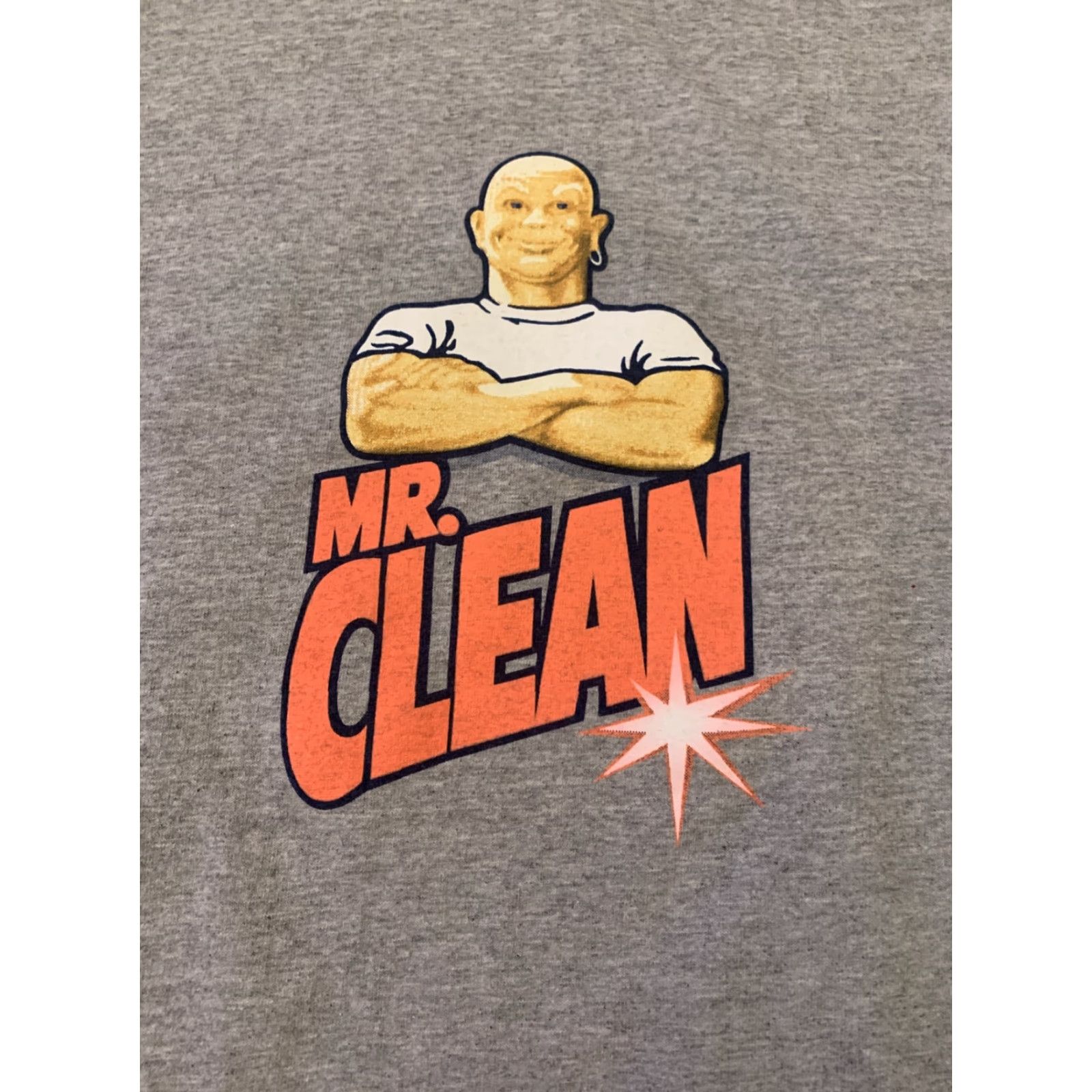 Vintage VINTAGE Mr. Clean Graphic T-Shirt USA 100% Cotton Size XL Mens Gray 90s Target Procter & Gamble Shirt Size US M / EU 48-50 / 2 - 2 Thumbnail