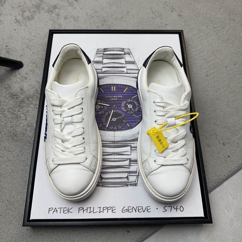 Louis Vuitton Louis Vuitton White Casual Sneakers - Size US 5.5 / EU 38 - 2 Thumbnail
