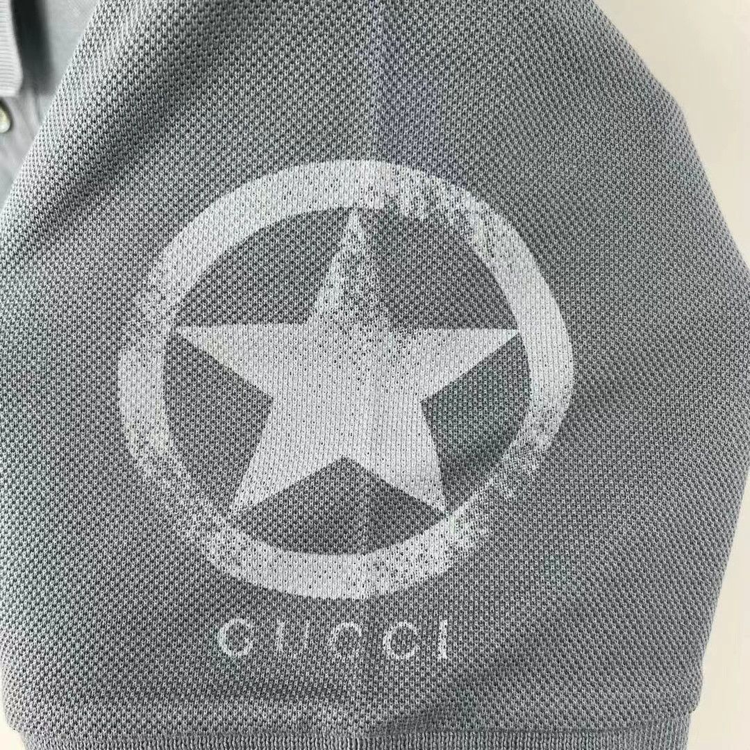 Gucci Gucci makes old star letter polo short sleeves Nextarrow-24 Size US S / EU 44-46 / 1 - 2 Thumbnail