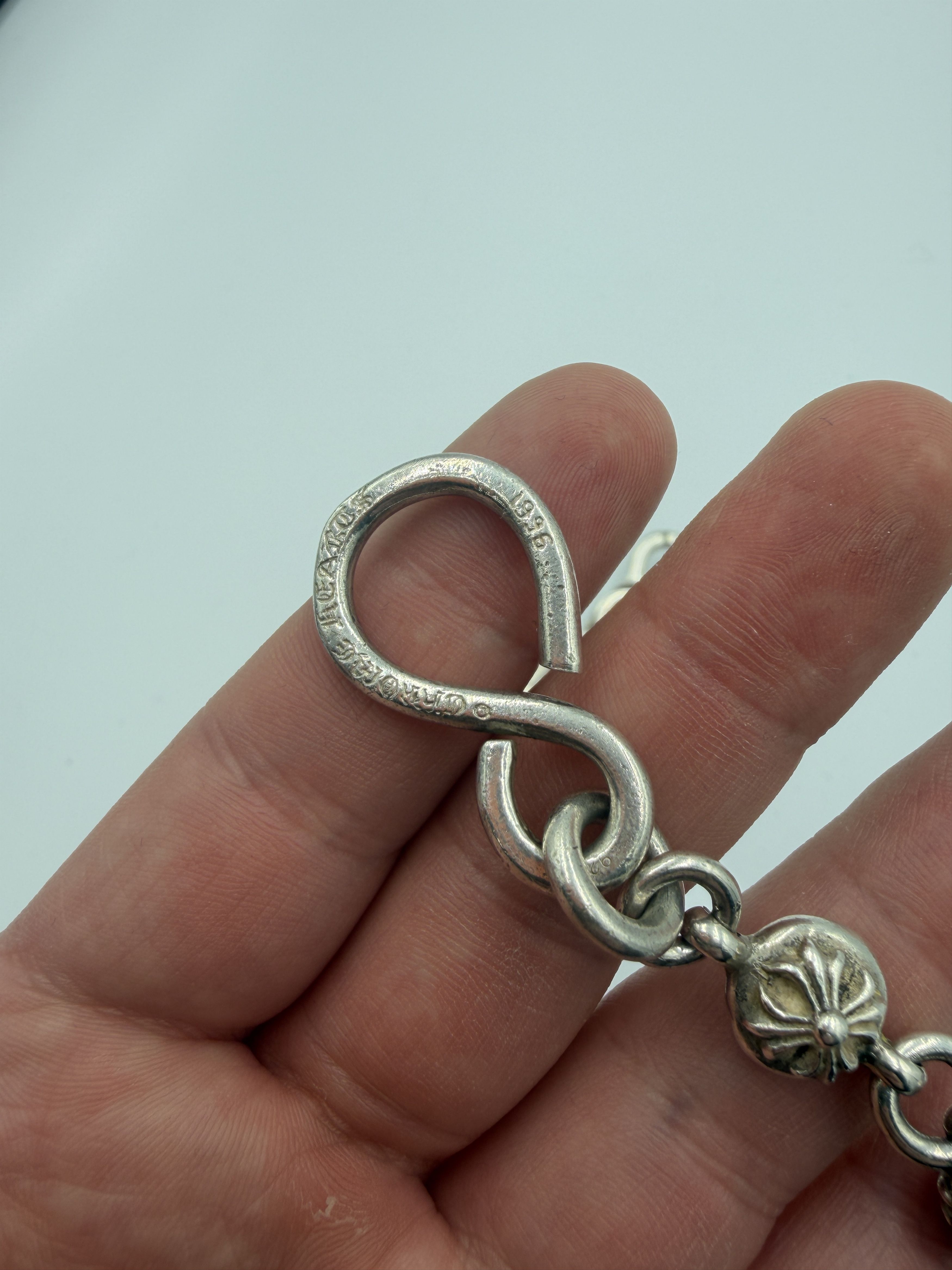 Chrome Hearts Chrome Hearts Silver Cross Ball Wallet Chain Size ONE SIZE - 5 Thumbnail