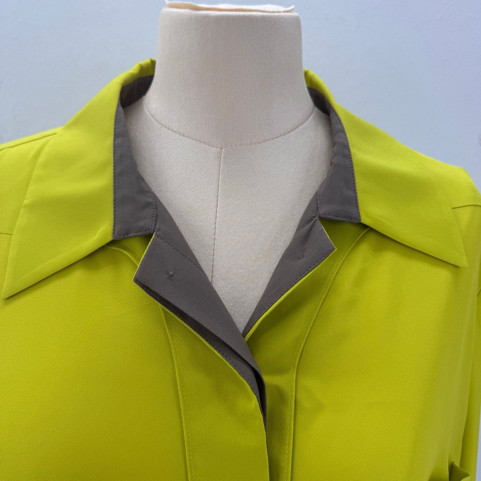 Marina Rinaldi Marina Rinaldi Bahamas Button Up Shirt Yellow US 24 Travel Size 4XL / US 24-26 - 3 Thumbnail