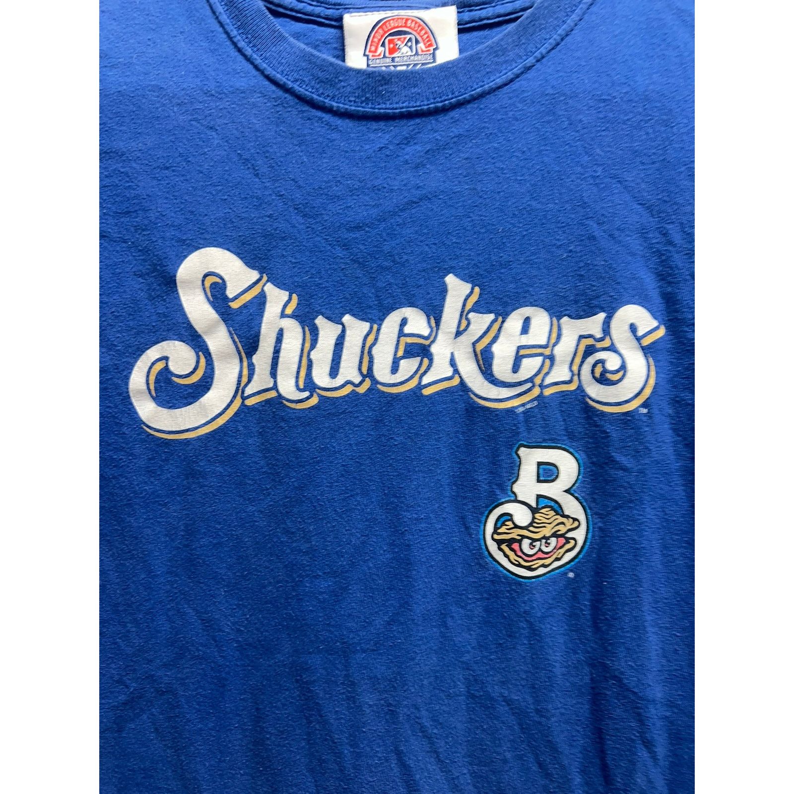 MLB MLB Biloxi Shuckers Shirt Double A Minor League Tee Medium Size US M / EU 48-50 / 2 - 2 Thumbnail