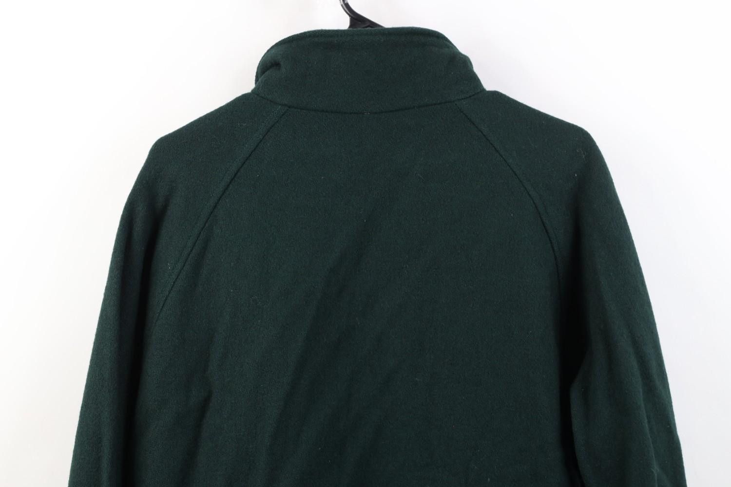 The North Face Vintage 80s 90s The North Face Wool Bomber Jacket Green USA Size US L / EU 52-54 / 3 - 16 Thumbnail
