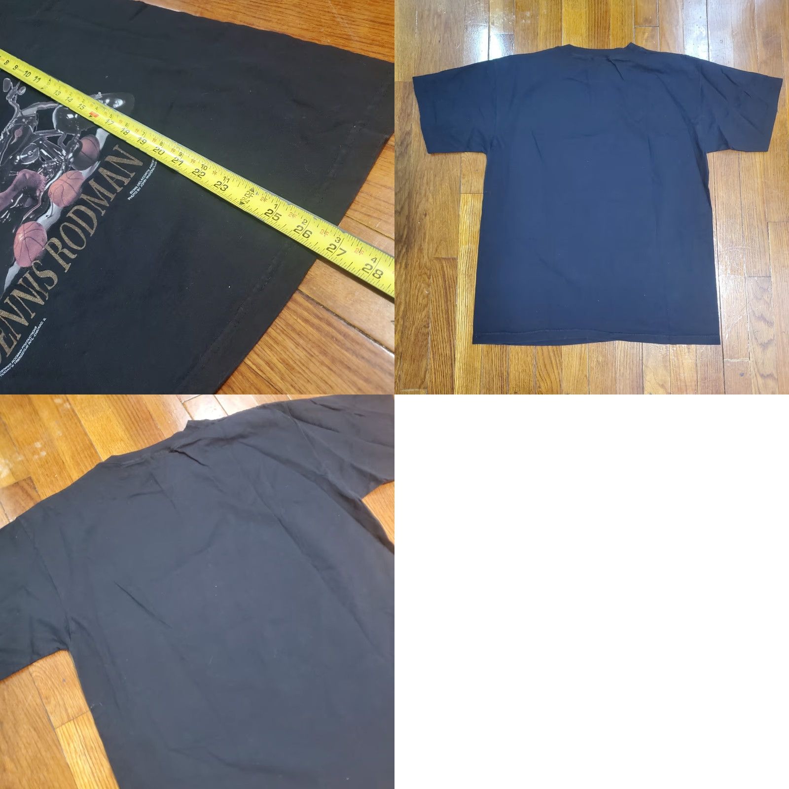 Vintage VINTAGE Dennis Rodman Bad As I Wanna Be Promo T Shirt Sz L 1996 Chicago Bulls Tee Black Adult Unisex MURINA Shirt Men’s Womens? Size US L / EU 52-54 / 3 - 8 Thumbnail