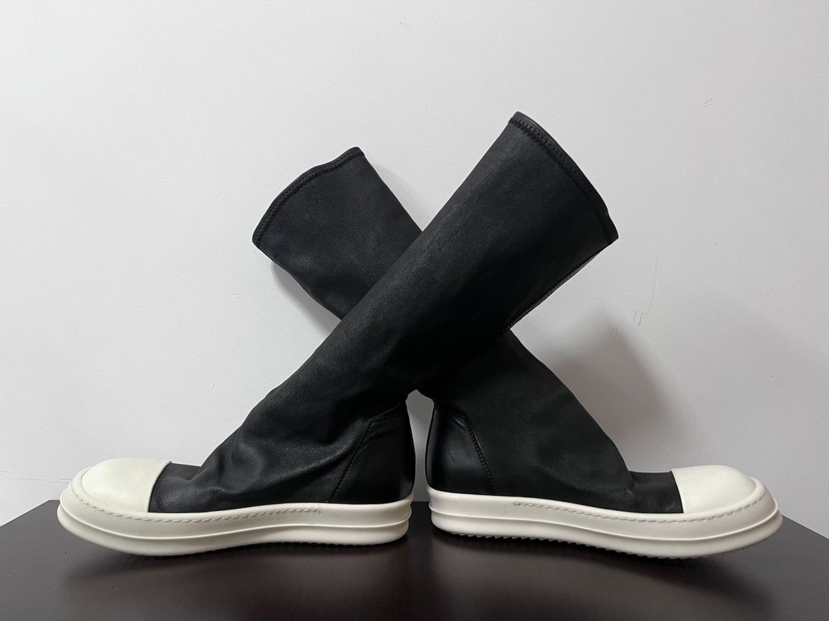 Rick Owens Rick owens mainline leather mid sock boots sz37 Size US 7 / IT 37 - 7 Thumbnail