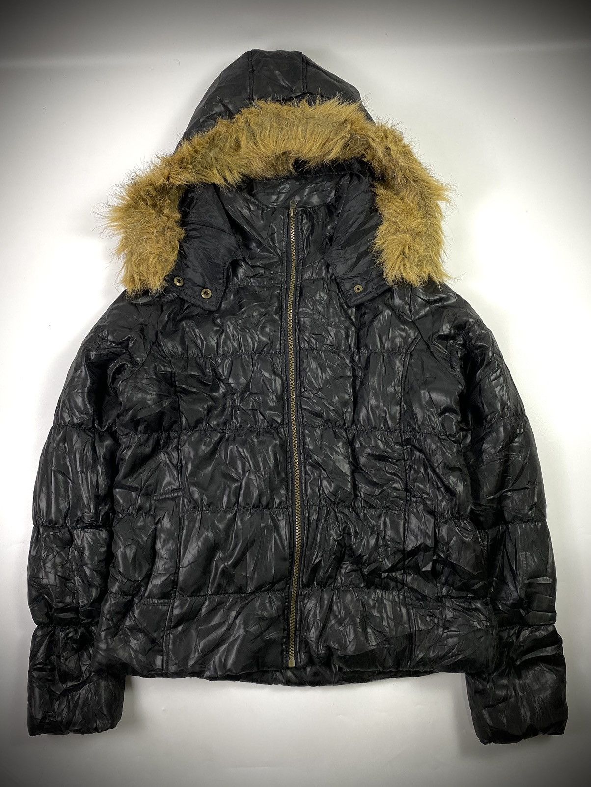 Fur jacket puffer treasure island ifsixwasnine style