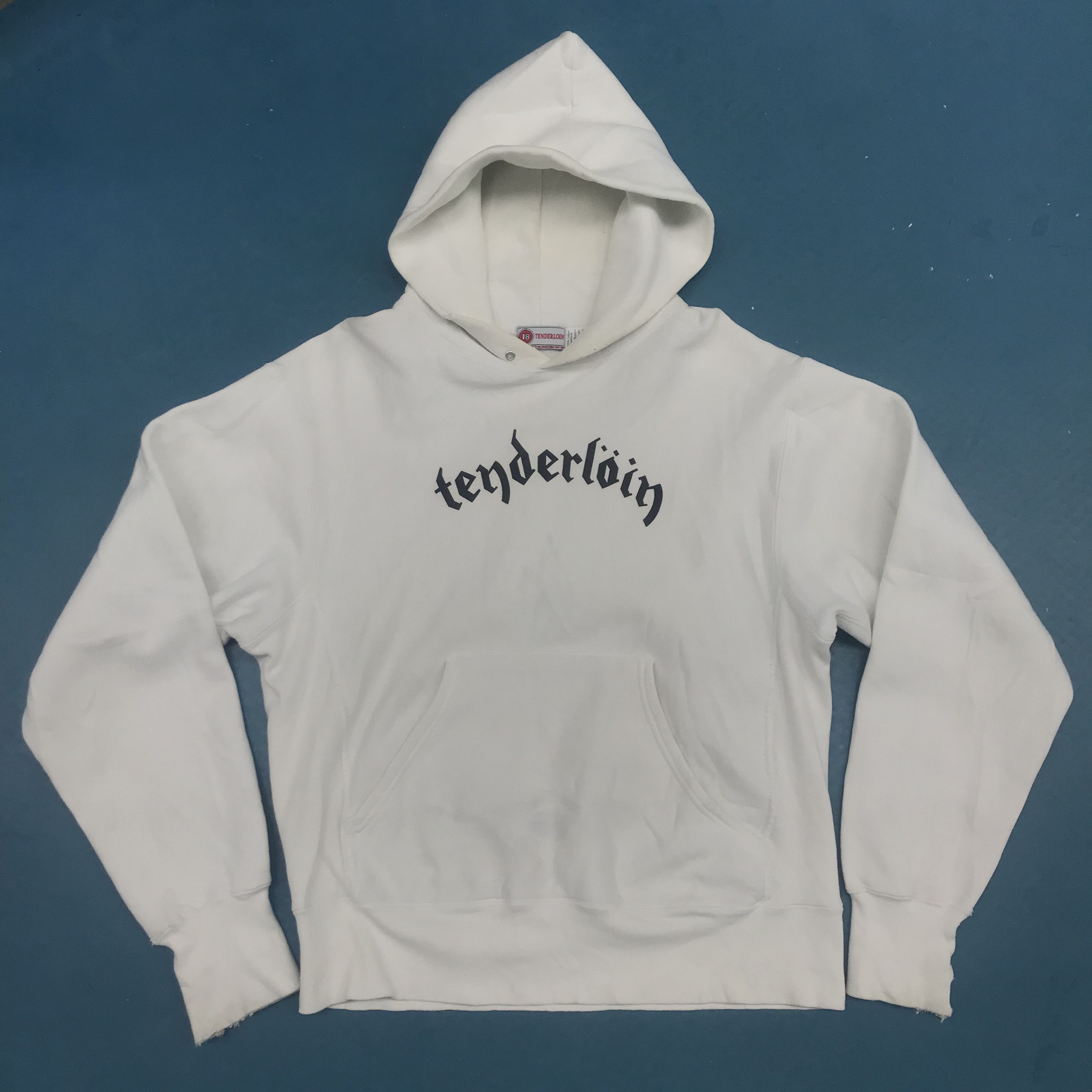 Tenderloin Rare!! Vintage 90s/00s Tenderloin Japan Spellout Hoodie Size US L / EU 52-54 / 3 - 1 Thumbnail