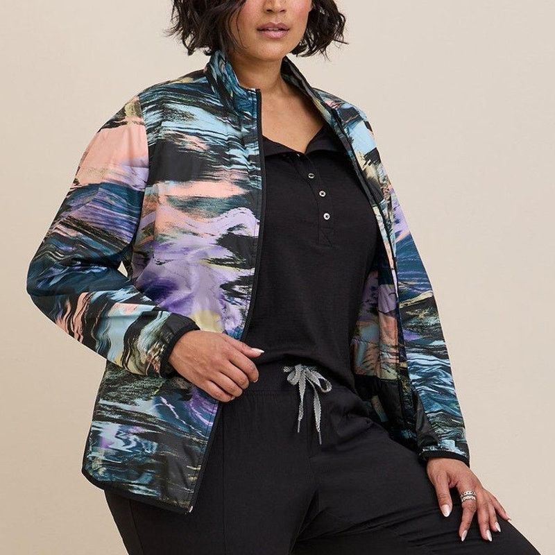 Corridor Torrid Happy Camper Full Zip Jacket Sz 0X Lightweight Active Size XL / US 12-14 / IT 48-50 - 1 Thumbnail