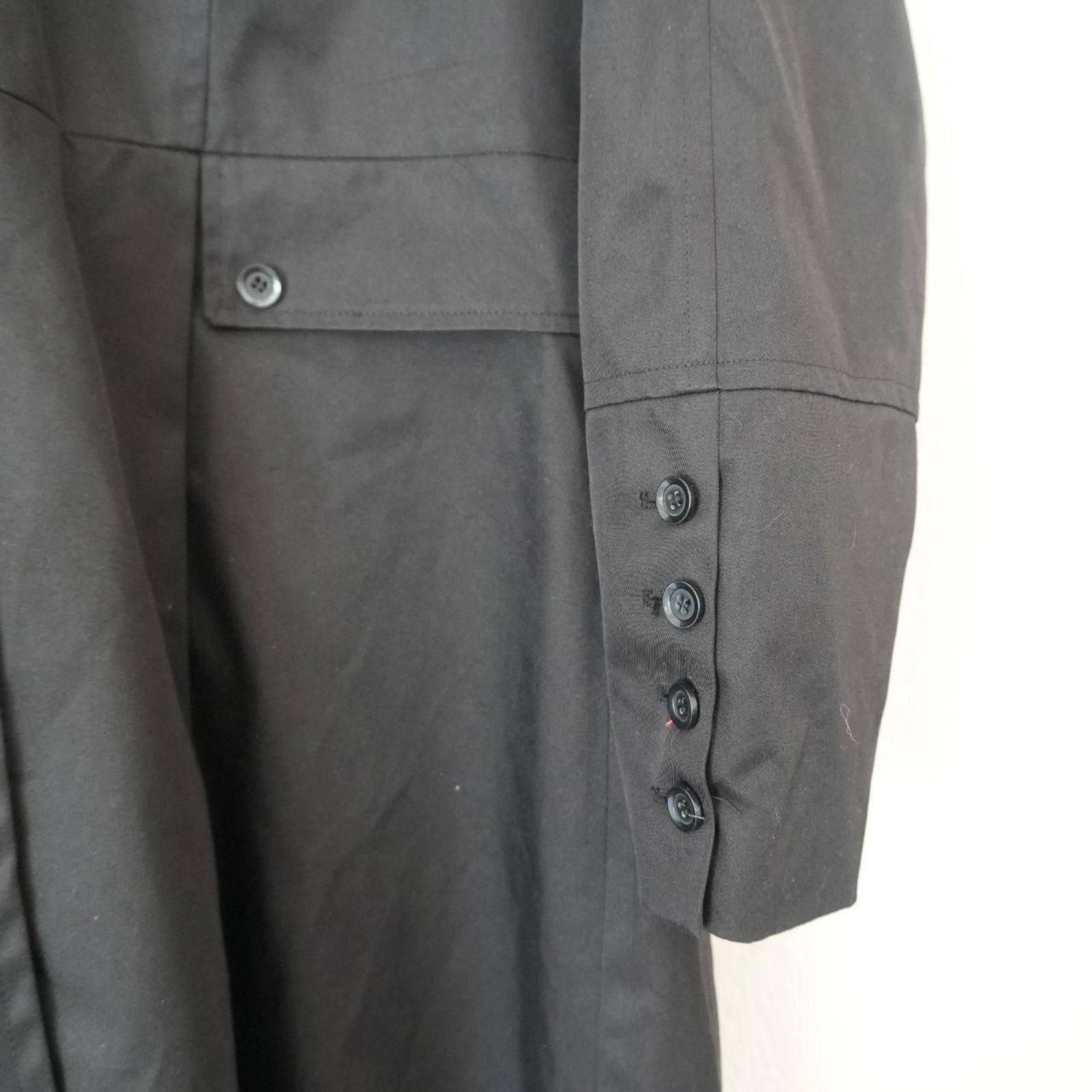 Other BGSD Coat Women's 1X Black Trench Double Breast Hoodie Size XL / US 12-14 / IT 48-50 - 3 Thumbnail