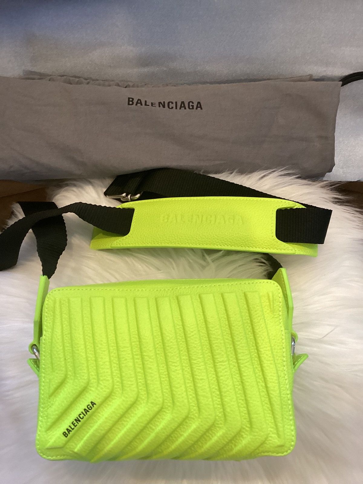 Balenciaga Car Camera Bag in Yellow, Women's