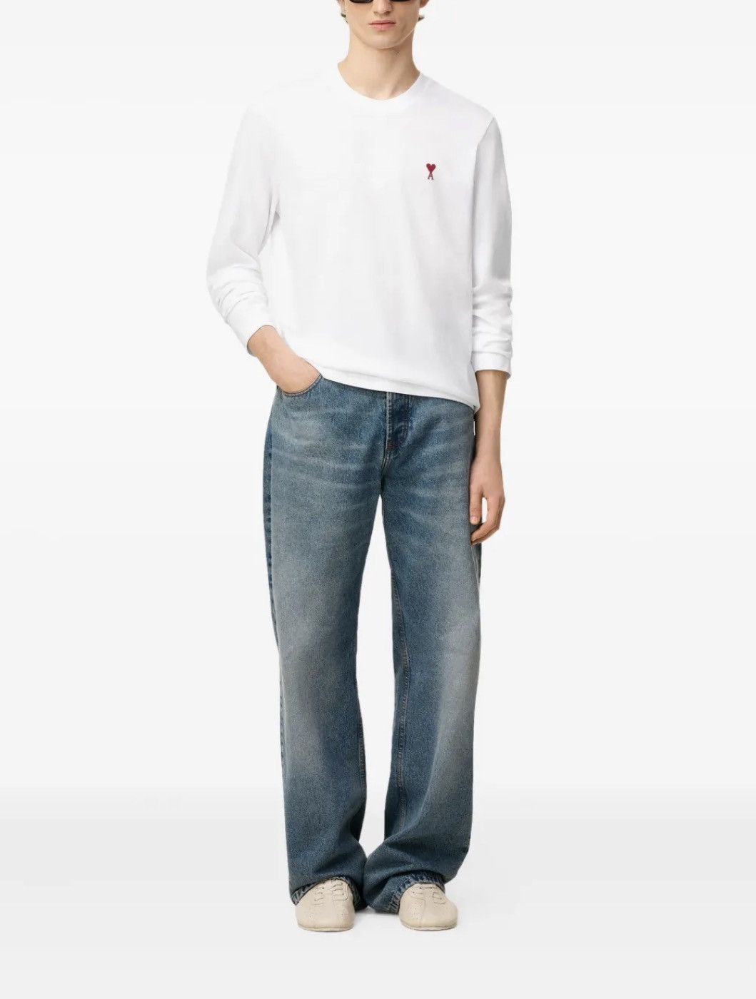 AMI AMI DE COEUR ORGANIC COTTON SWEATSHIRT Size US XS / EU 42 / 0 - 1 Thumbnail