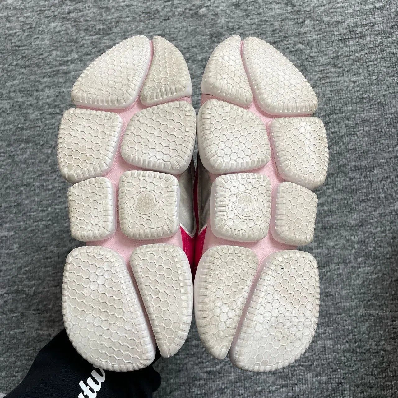Moncler Moncler Pink Flat Sneakers. Size US 6 / IT 36 - 4 Thumbnail