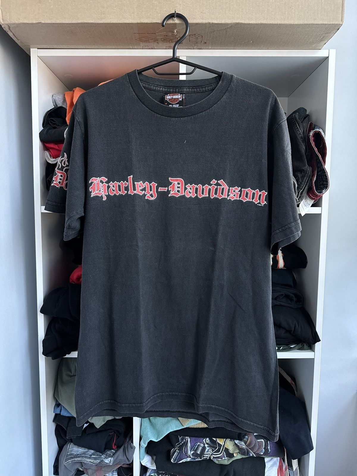 Harley Davidson 🔥VINTAGE FADED 2003 HARLEY DAVIDSON 2 SIDED PRINT T-SHIRT🔥 Size US M / EU 48-50 / 2 - 1 Thumbnail