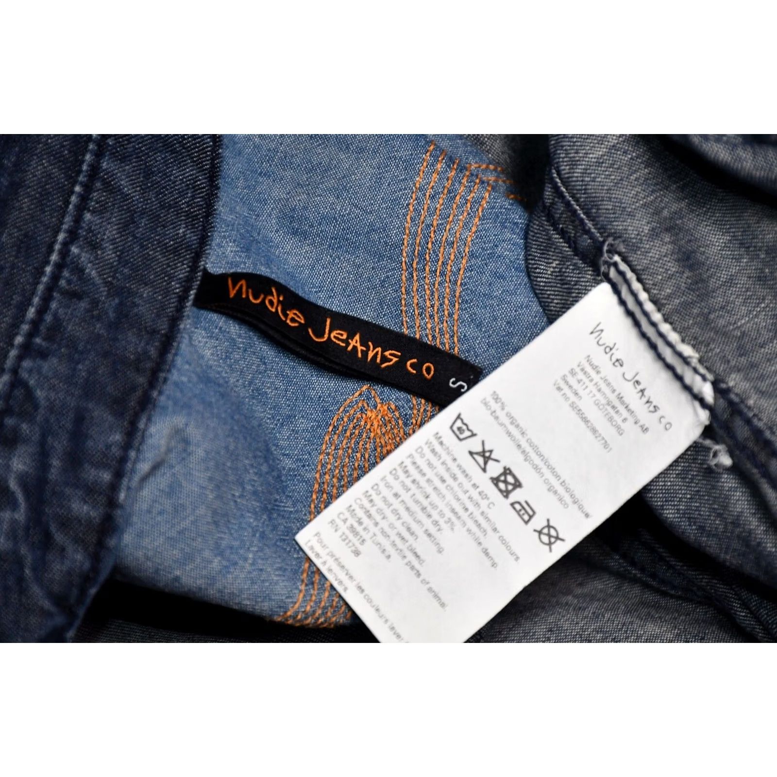 Nudie Jeans Nudie Jeans Western Denim Shirt Men S Size US S / EU 44-46 / 1 - 5 Thumbnail